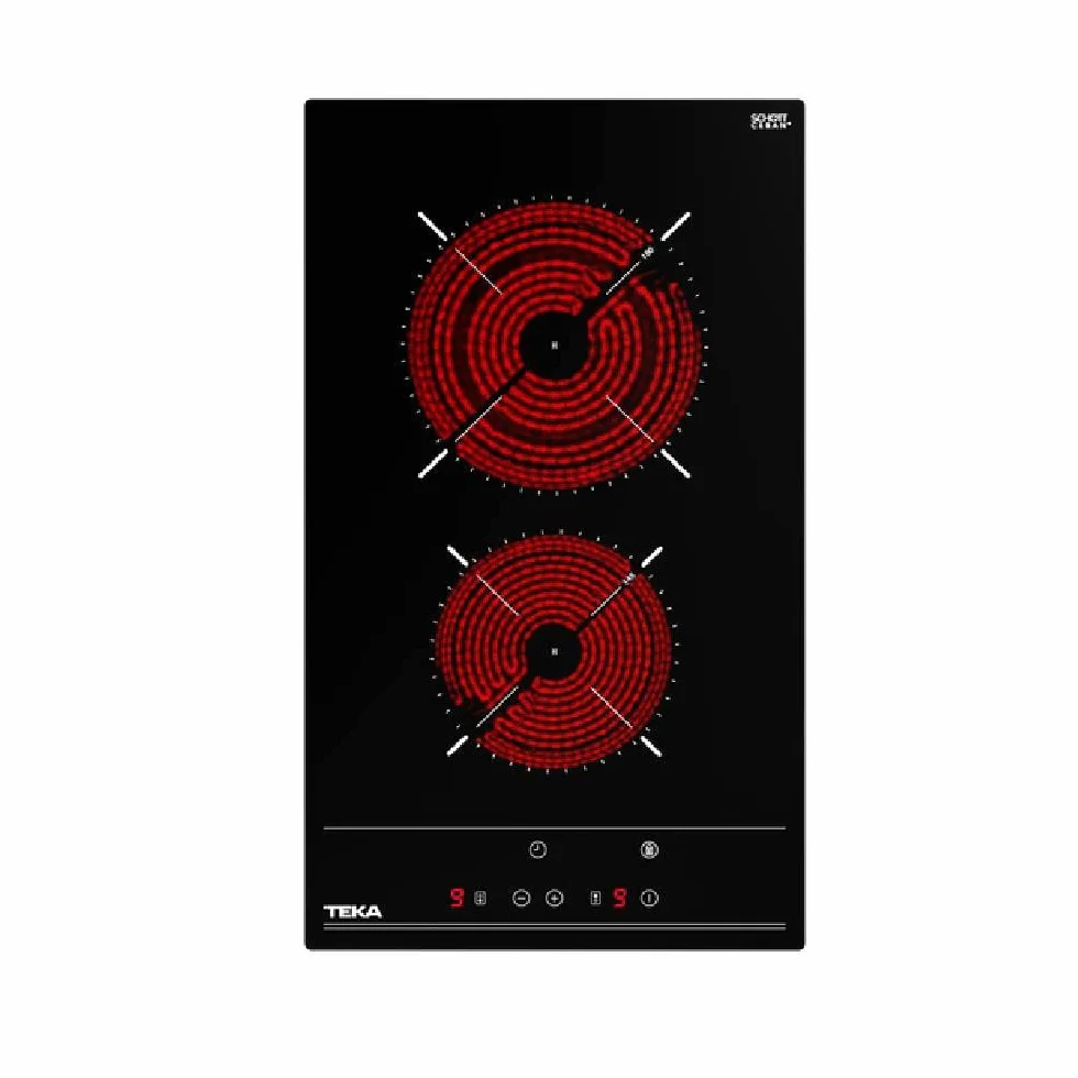 TEKA Placa Vitrocerámica 30 cm 2 Fuegos TouchControl TBC 32010 TTC