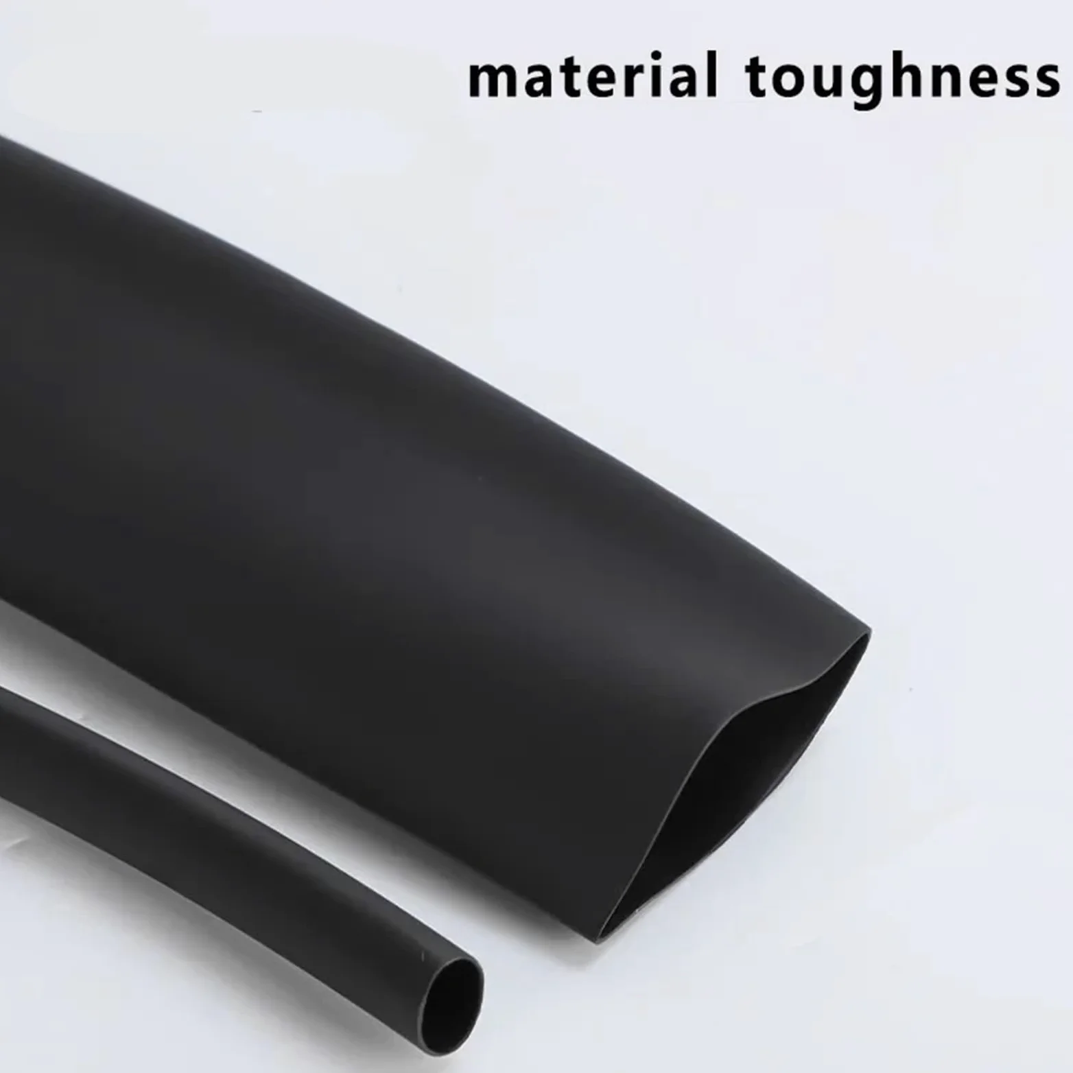 tubo termoretractil Tubo termorretráctil de poliolefina negro con pegamento, 100 metros/10 m, 3:1, con relación de contracción variada, adhesivo for cable.(Red,15.4mm,10m)