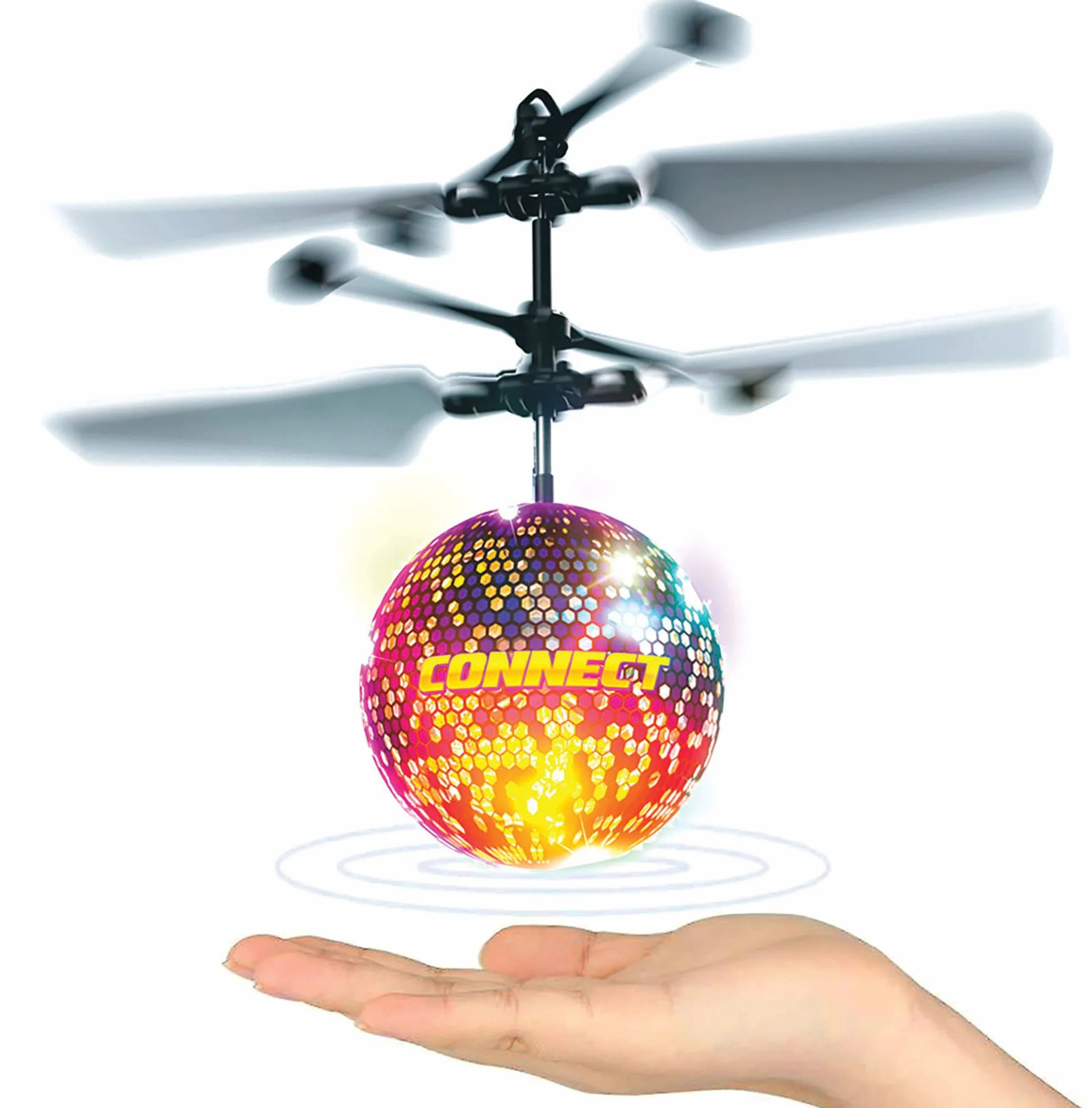 Skyball Connect Bola voladora con Luces LED Bluetooth Sensor de proximidad +8 años