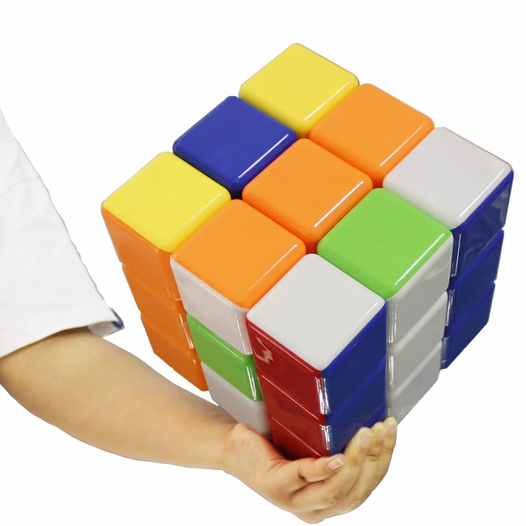 FunnyGoo Heshu 3x3x3 Speed Puzzle Magic Cube 18cm Stickerless