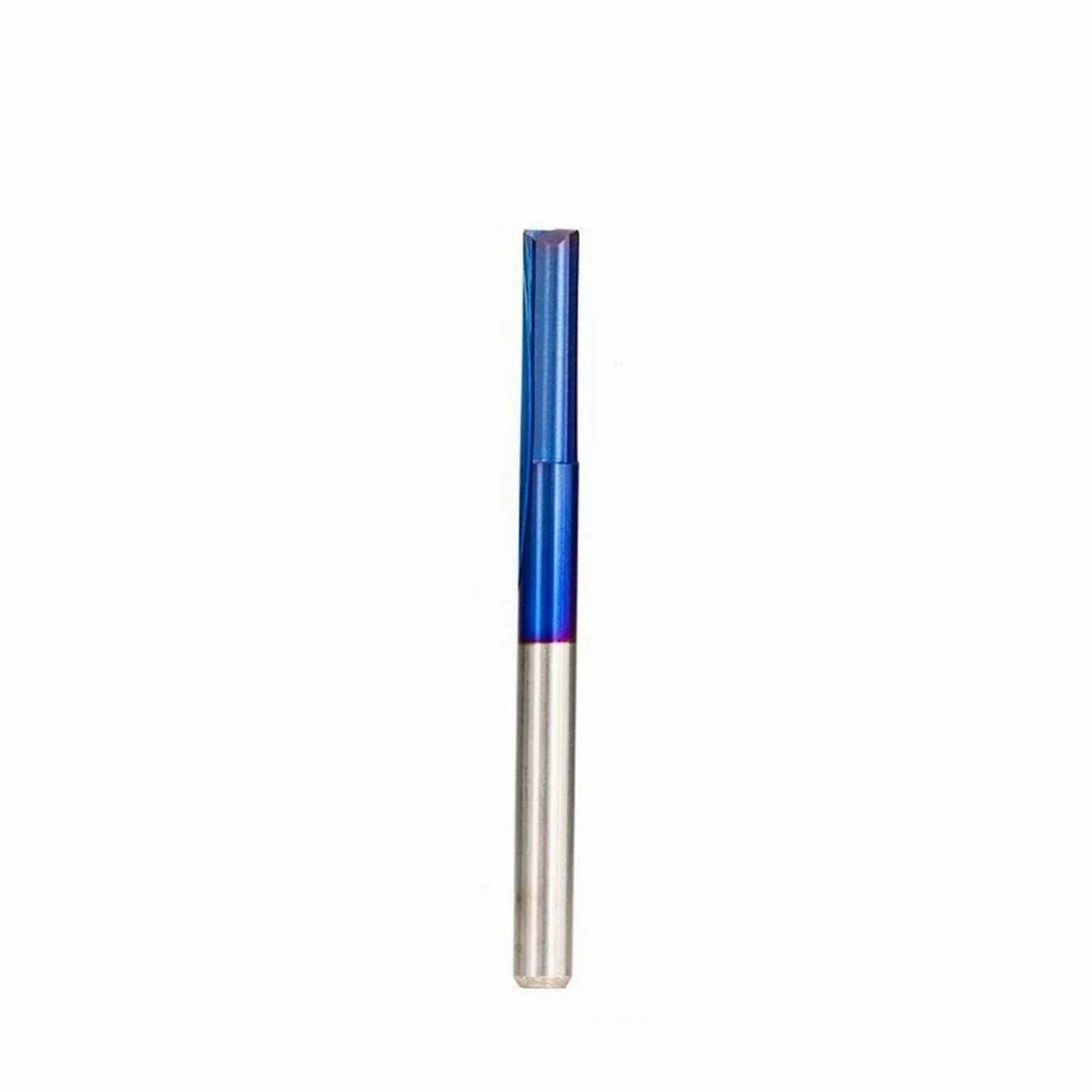 10 Brocas de Ranura Recta de 2 Flautas, vástago 3.175, Fresa de carburo, Fresa de Ranura Recta, Herramienta de fresado CNC(3.175x22mm)