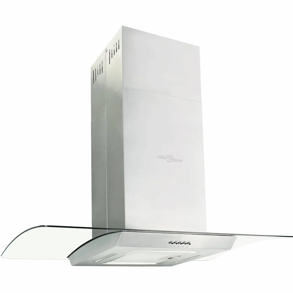vidaXL Campana Extractora de Techo 90cm Acero Inoxidable 756m³/h LED