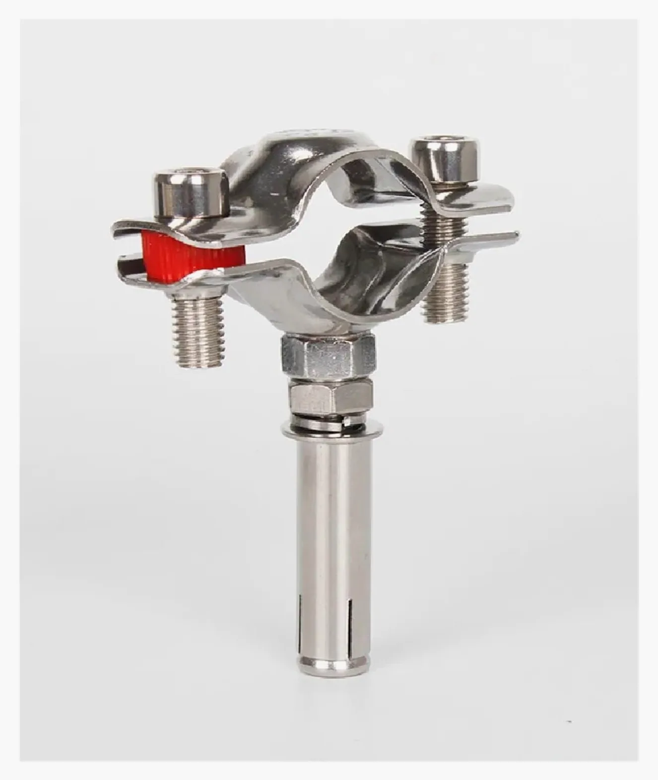 1 pieza de 15-159 mm, tornillo de expansión de aro de tuerca de acero inoxidable 304, abrazadera de manguera redonda, abrazadera de tubo de suspensión, accesorio de tubería, sujetador PPR/PVC(150-159m