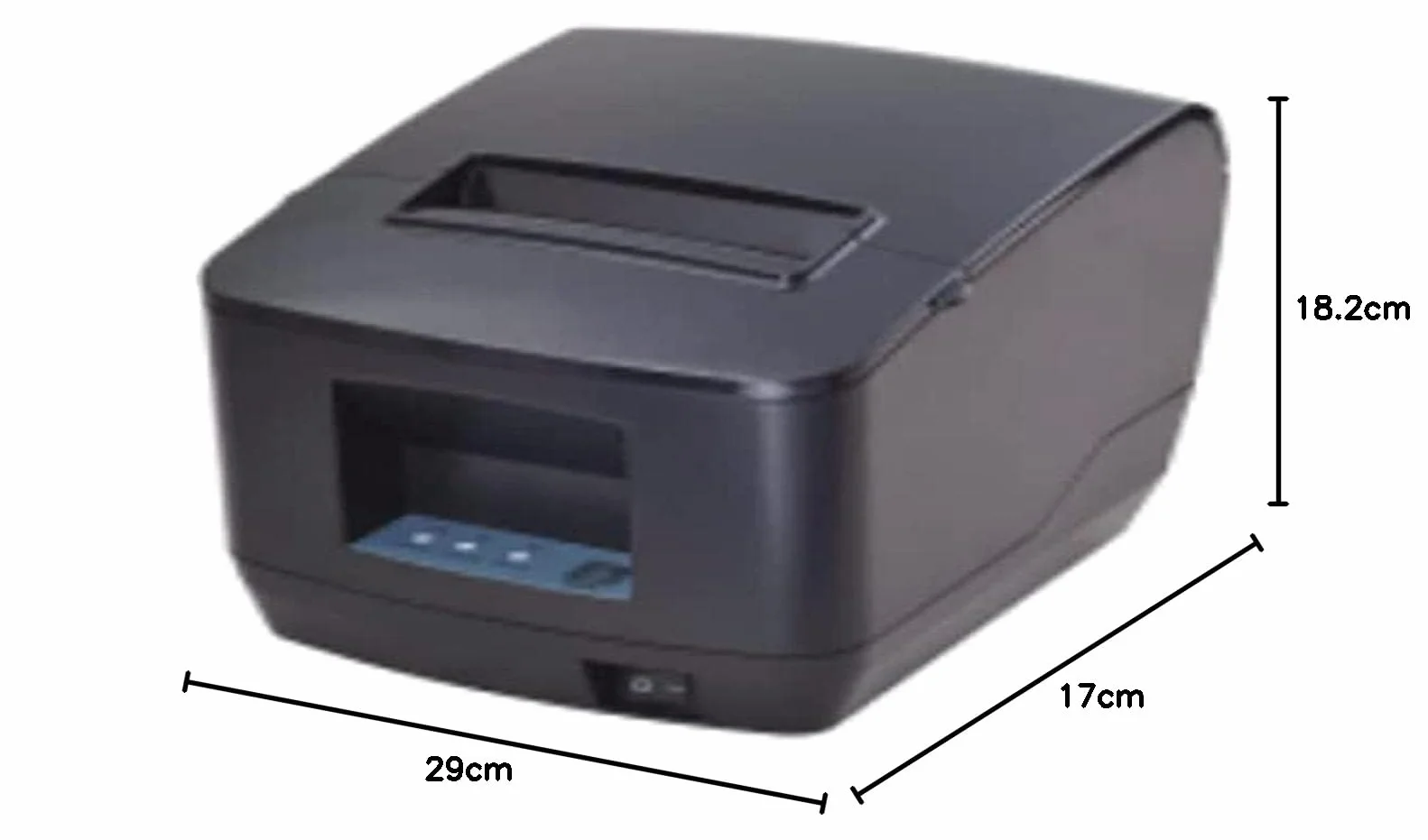 PREMIER Generica Impresora Ticket Itp-83B Termica USB/Serie/Red, Negra
