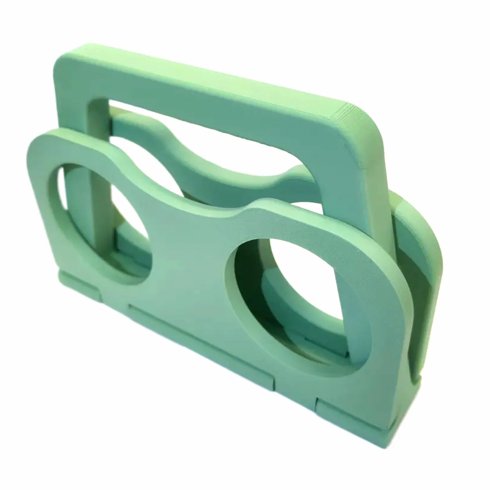 Porta bebidas portátil, soporte para 4 compartimentos para café y refrescos, cesta reutilizable para barbacoas y cenas familiares