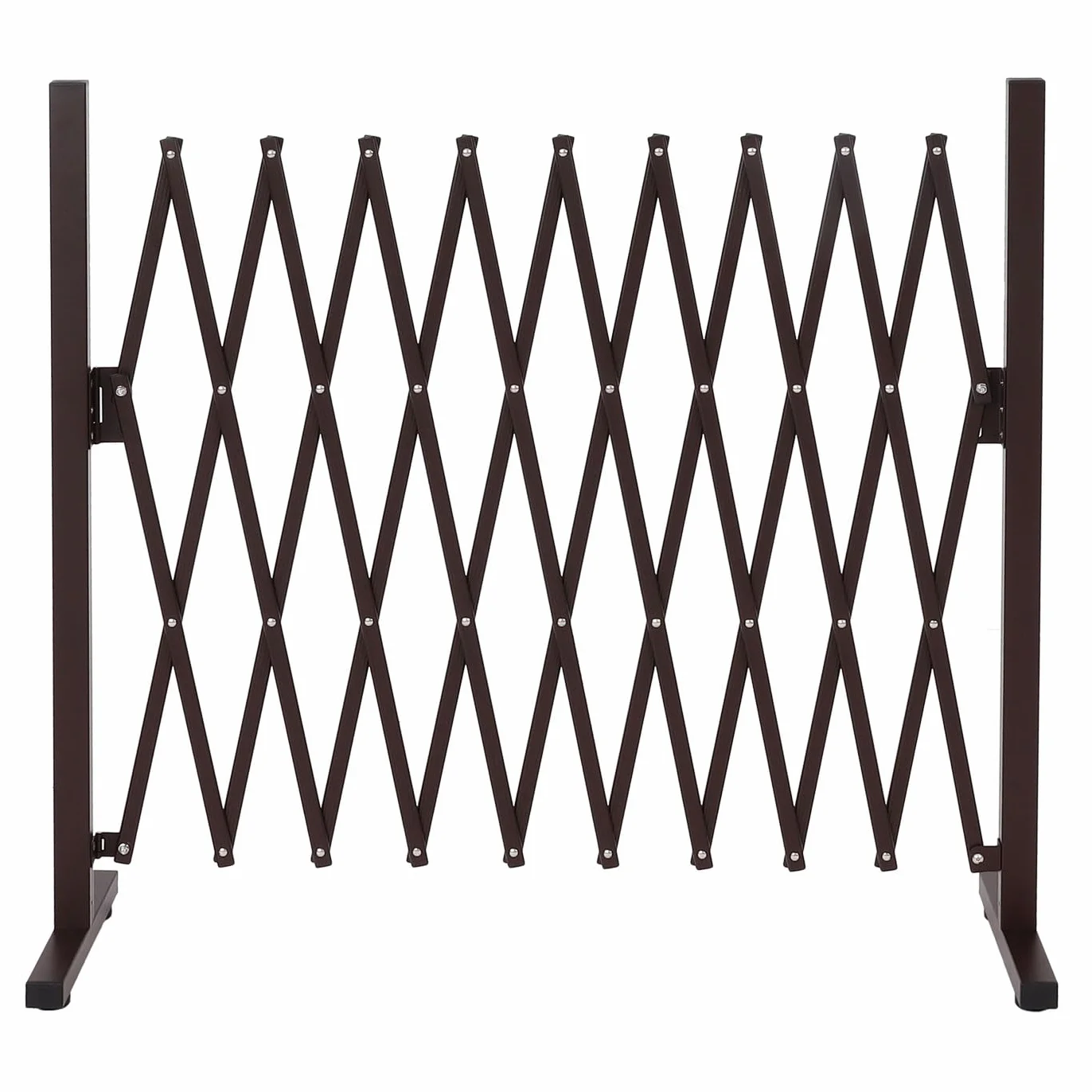 Rejilla de Seguridad Haeusler-Shop HWC-K56 Aluminio Extensible Orientable 103 x 36-265 x 31 cm Marrón