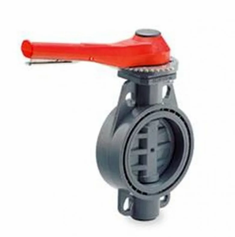 Fluidra 02586 - Valvula de mariposa serie classic pvc-u (epdm) d160