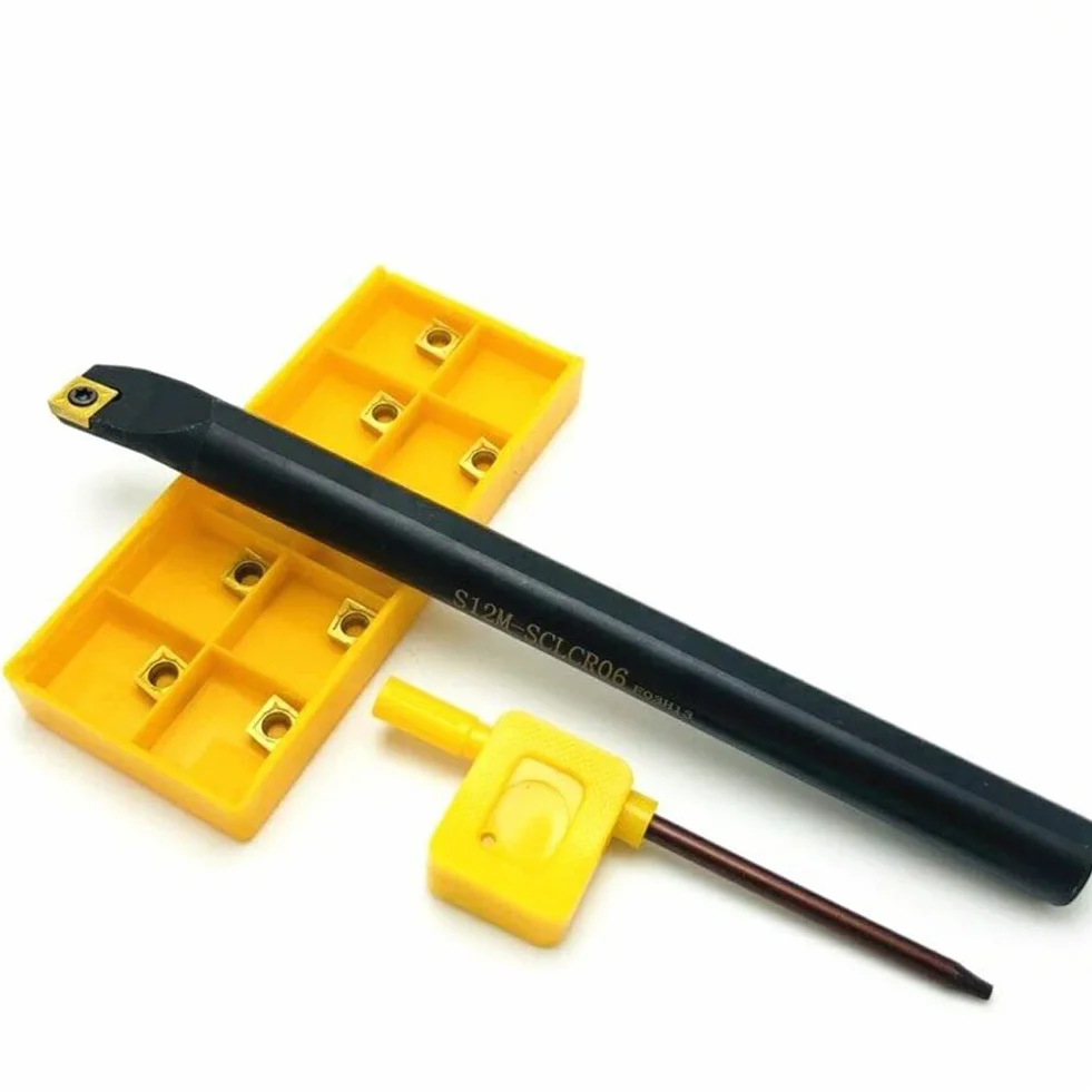 SPORTARC S12M-SCLCR06 Barra de perforación interna 12 mm + herramienta carburo CCMT0602
