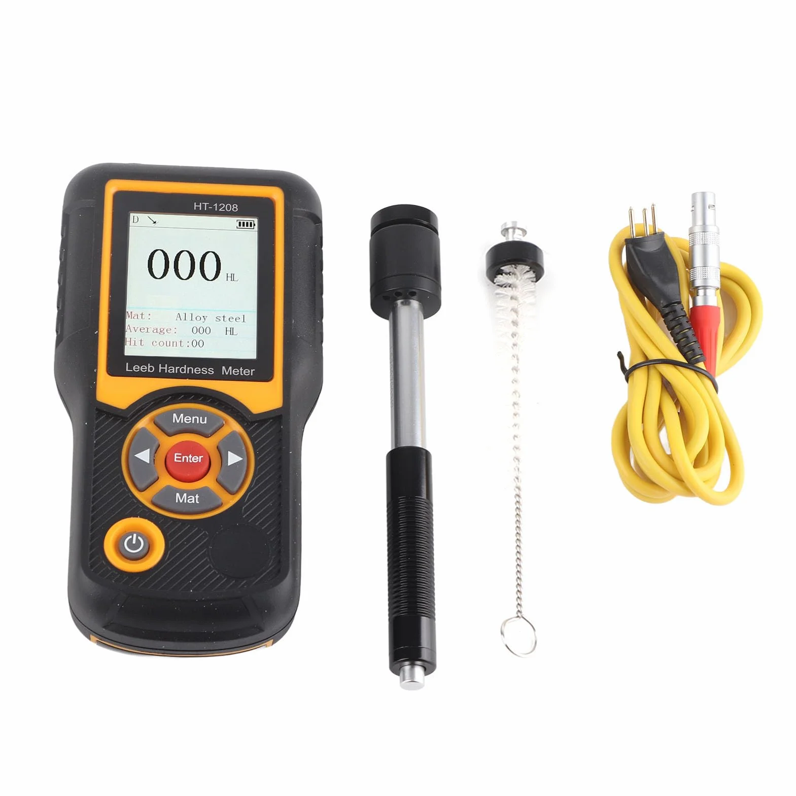 Durómetro Digital HT-1208 Alta Precisión Probador de Dureza Pantalla TFT