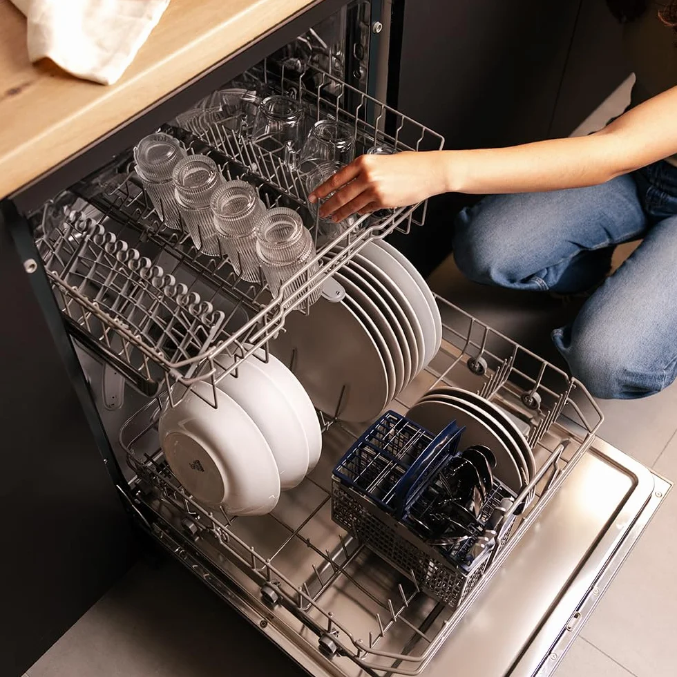 Cecotec Lavavajillas Integrable 60cm Bolero Aguazero 6102 Full-BI E. 1850W 12 Cubiertos 6 Programas