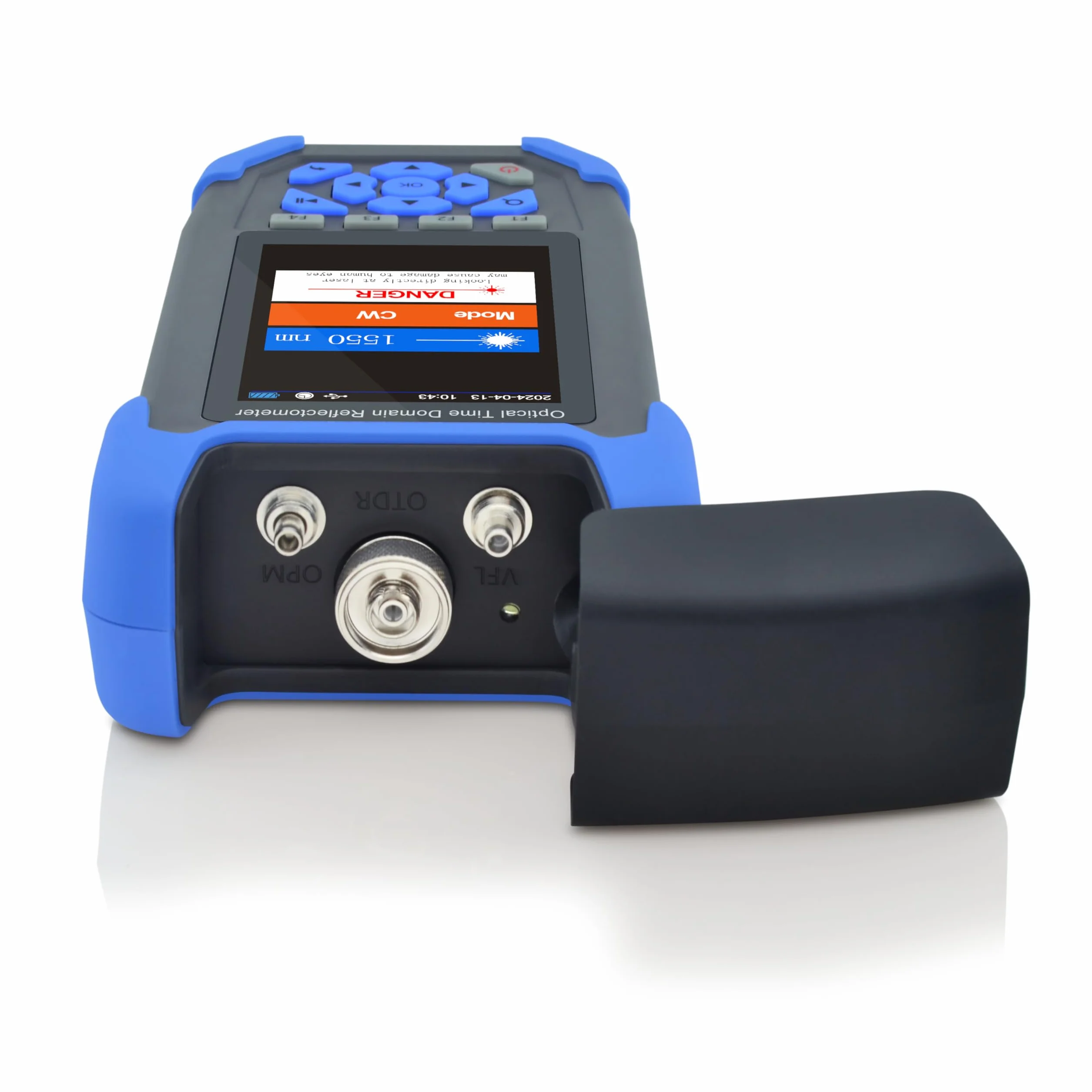 1310nm/24dB+1550nm/22dB Mini OTDR con OPM+OLS+VFL+Mapa de Eventos+Prueba de Pérdida+Probador RJ45+Rastreador de RJ45 SM Probador de Fibra Compatible con APC&UPC SC+FC+ST+LC-SS303T-2A1