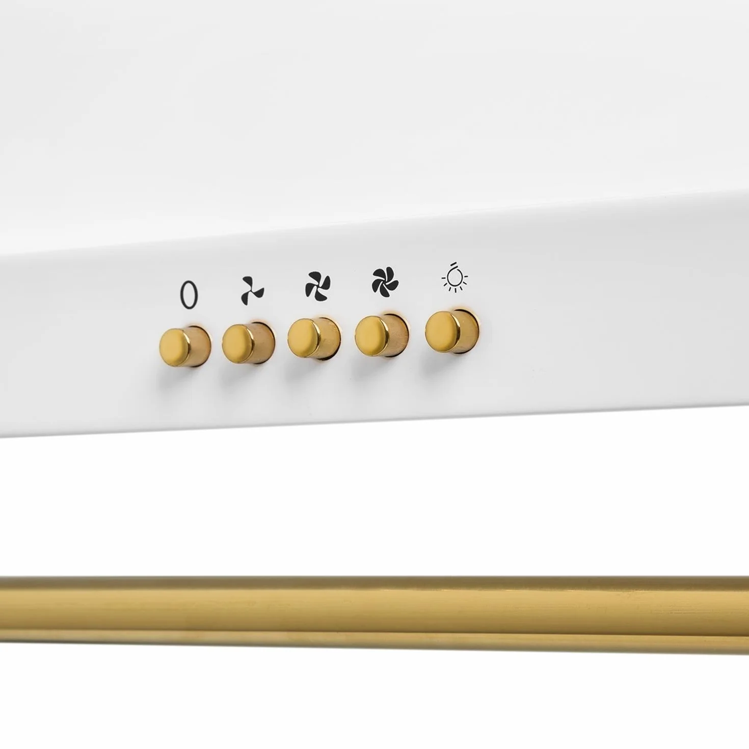 Klarstein Montblanc Campana extractora de pared 60 cm 610 m³/h 165 W LED Blanco