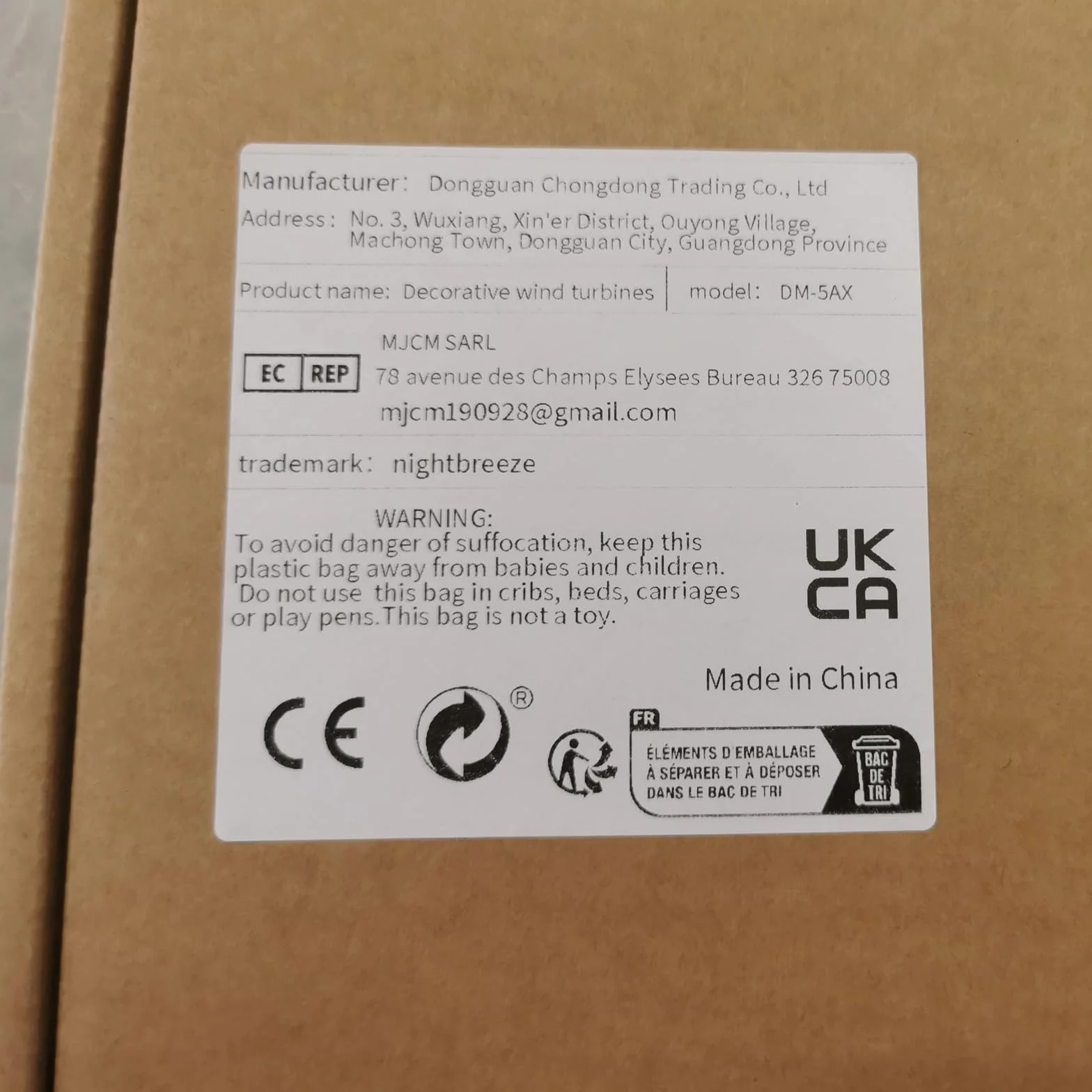 Kit de generador de turbina eólica pequeña DIY y Tira de luz, decoración de jardín para el Patio Trasero, Molino de Viento Giratorio Decorativo, diámetro de 18 Pulgadas