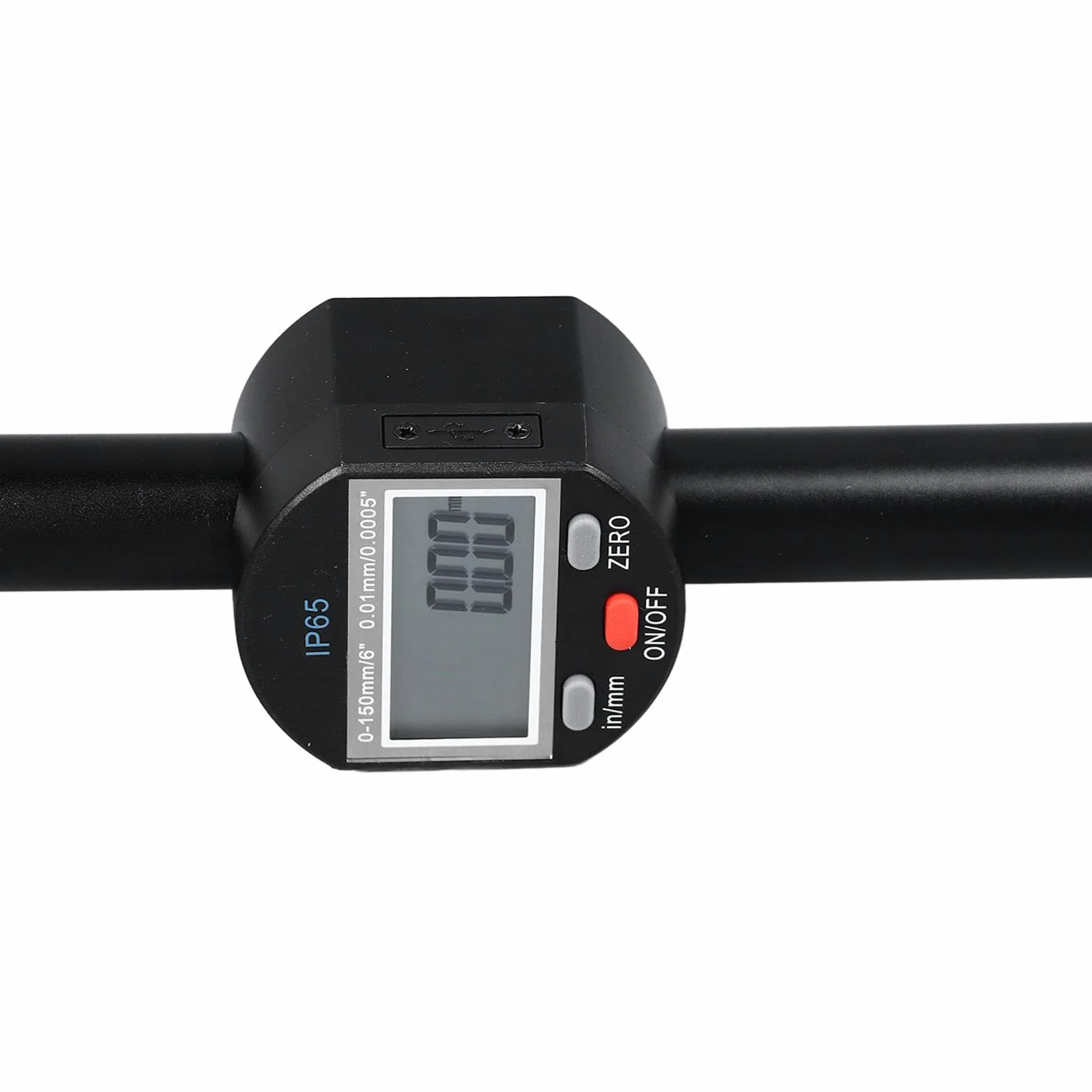 Fafeicy Dial Digital Electrónico para Alta Precisión para Editar y Probar la Aleación de Aluminio de 0 a 150 Mm