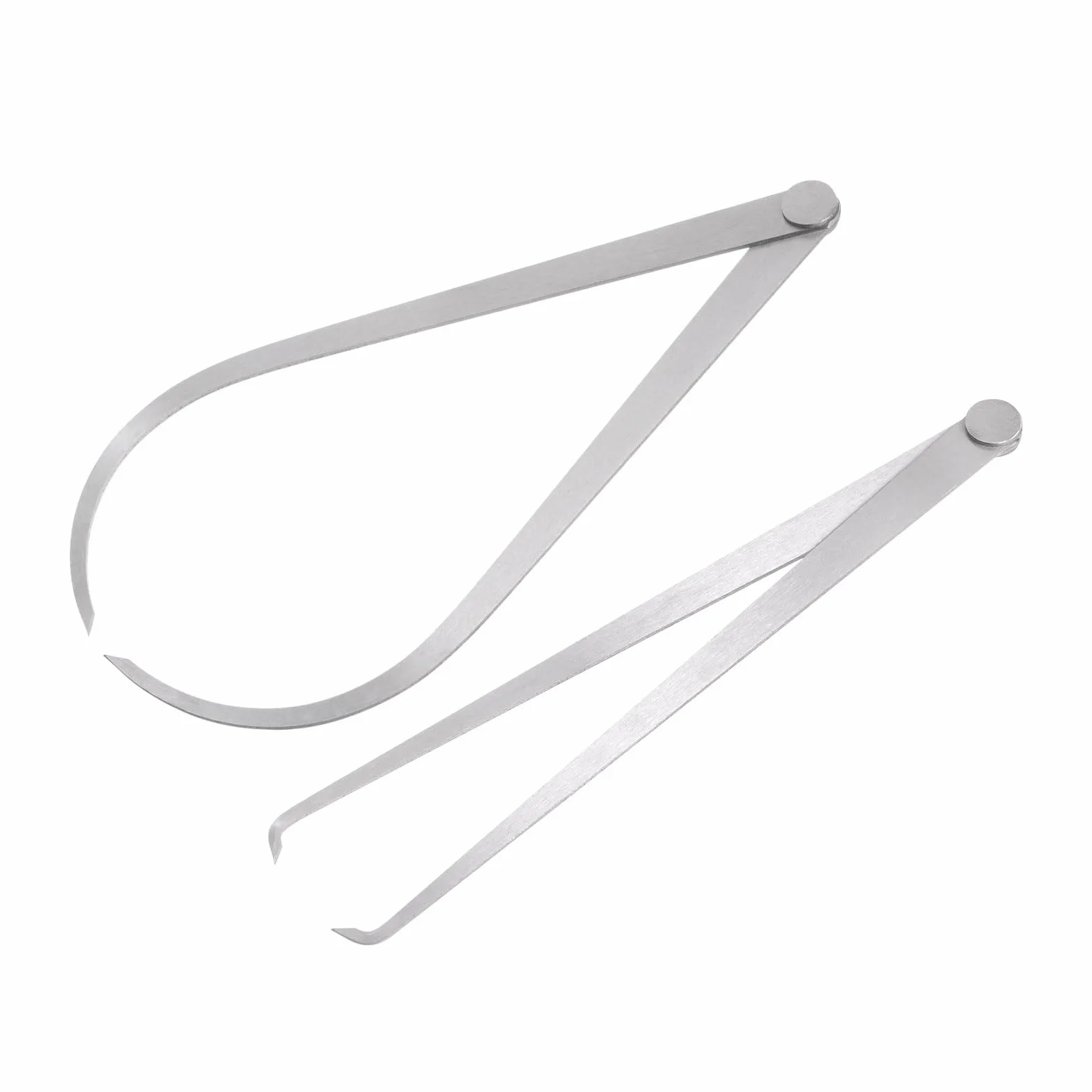 Juego de Calibradores de Junta Firme 10" Acero Inoxidable Herramienta de Medición Tono Plateado