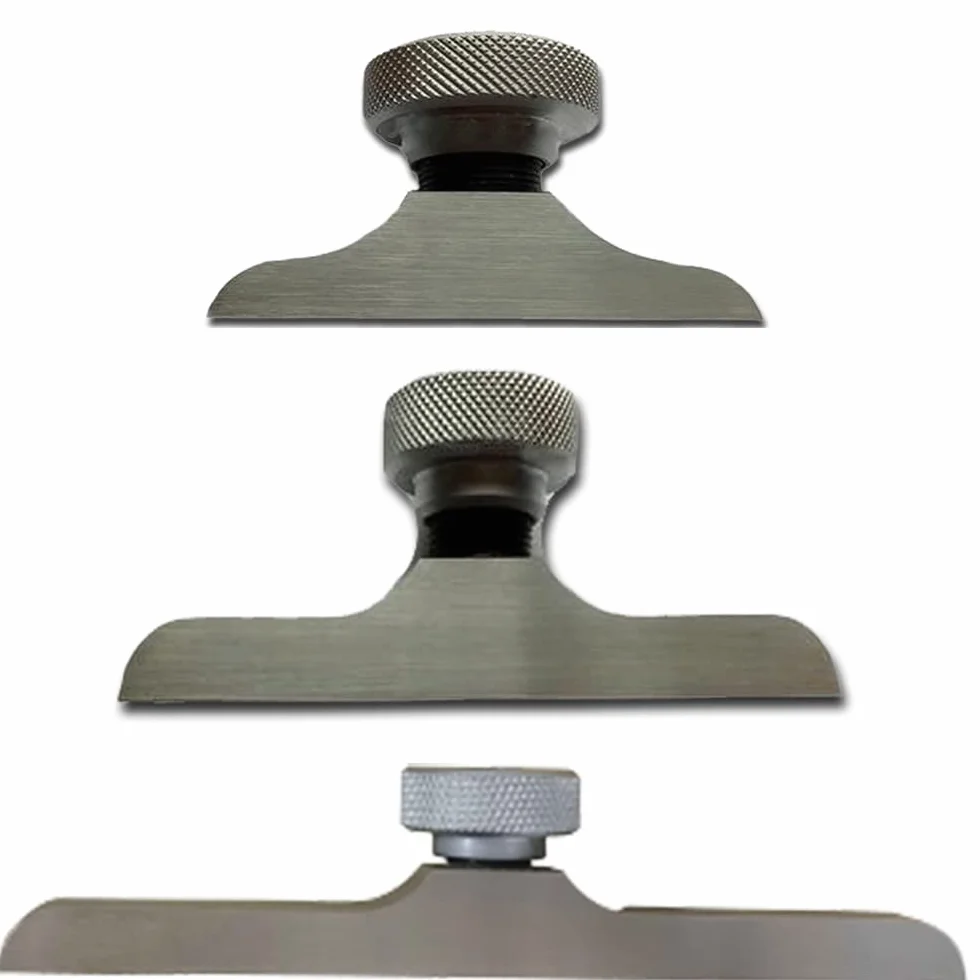 Base inferior para medidor de profundidad, 63 x 17 mm para indicador de dial
