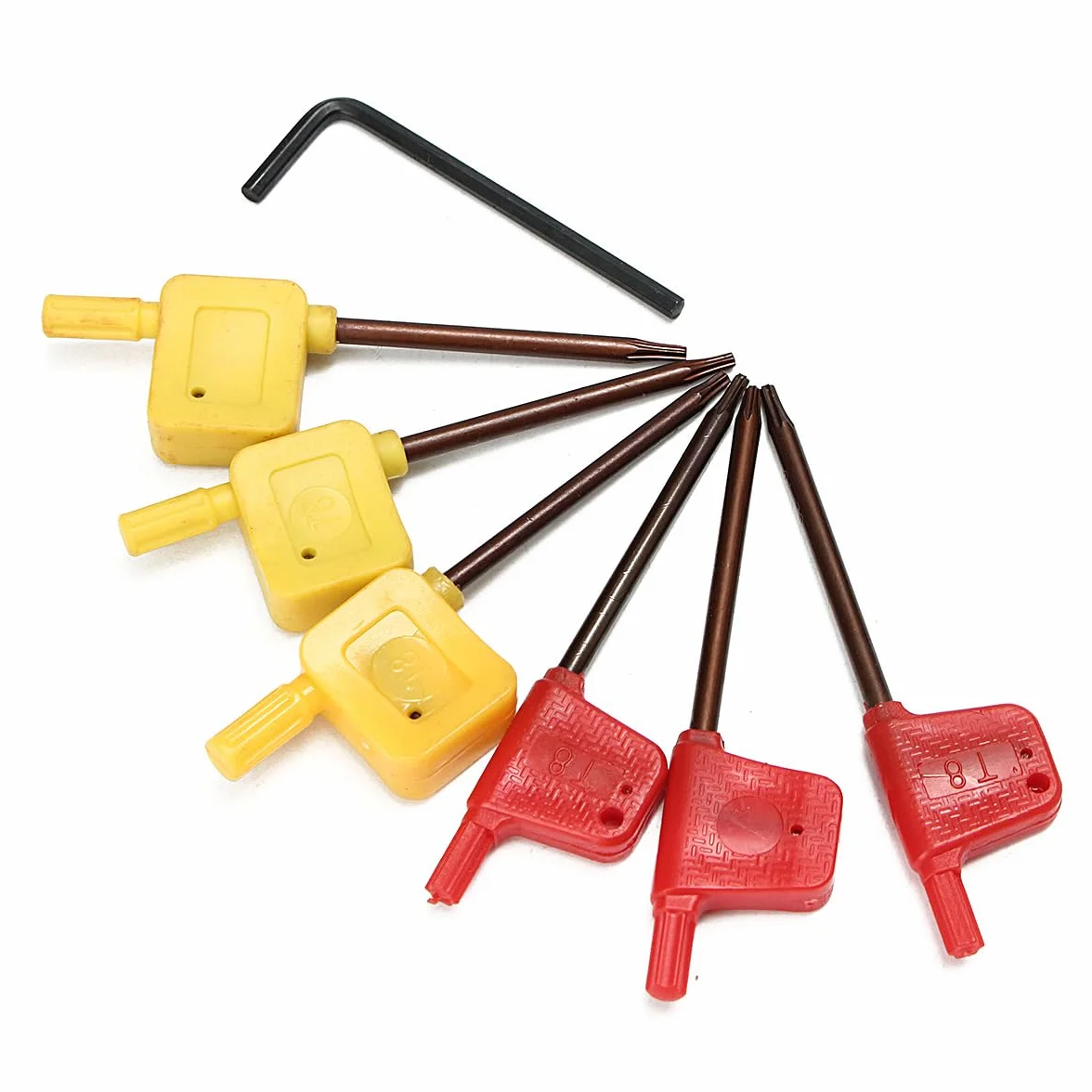 Maizoon Portaherramientas CNC CLCR Juego de 7 barras de mandrinar 10 mm + insertos carburo + llaves DZ17