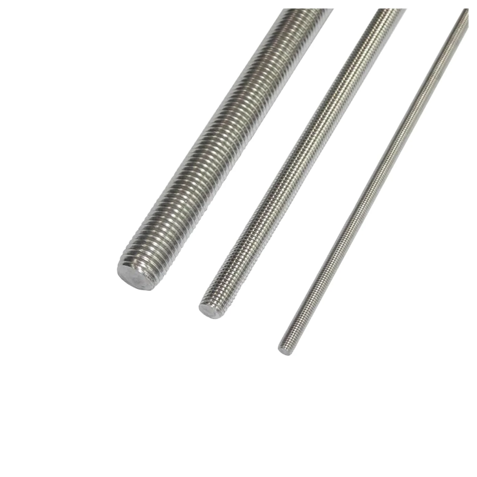Varilla roscada de acero inoxidable, Stainless Steel Full Thread Headless Bolt Stud Multiple Sizes(10pcs,M6x400)