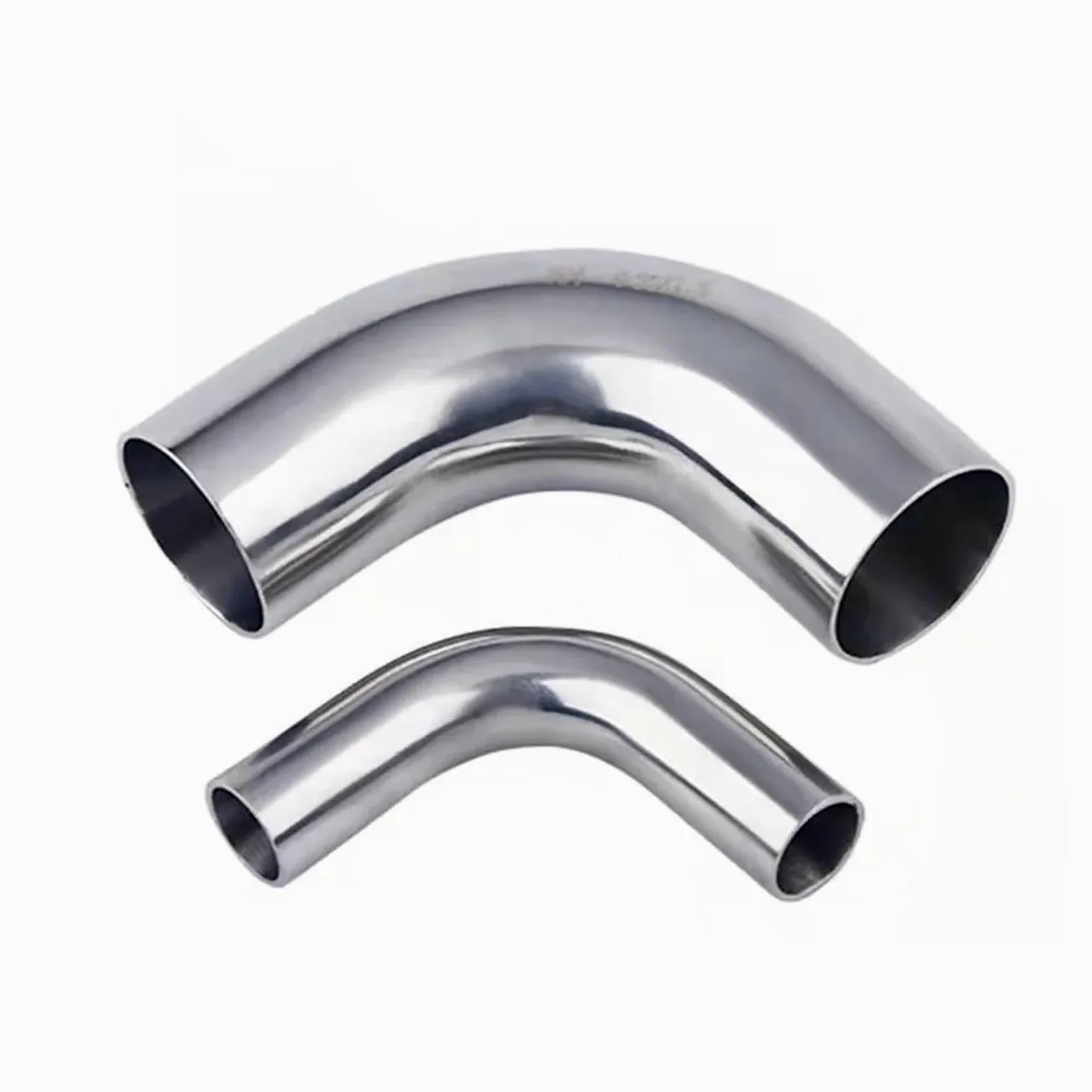 1pc 19/32/38/51/76/102mm Stainless Steel 304 OD Elbow 90 Degree Welding Elbow Pipe Connection Fittings polishing(63mm) Brass Hose