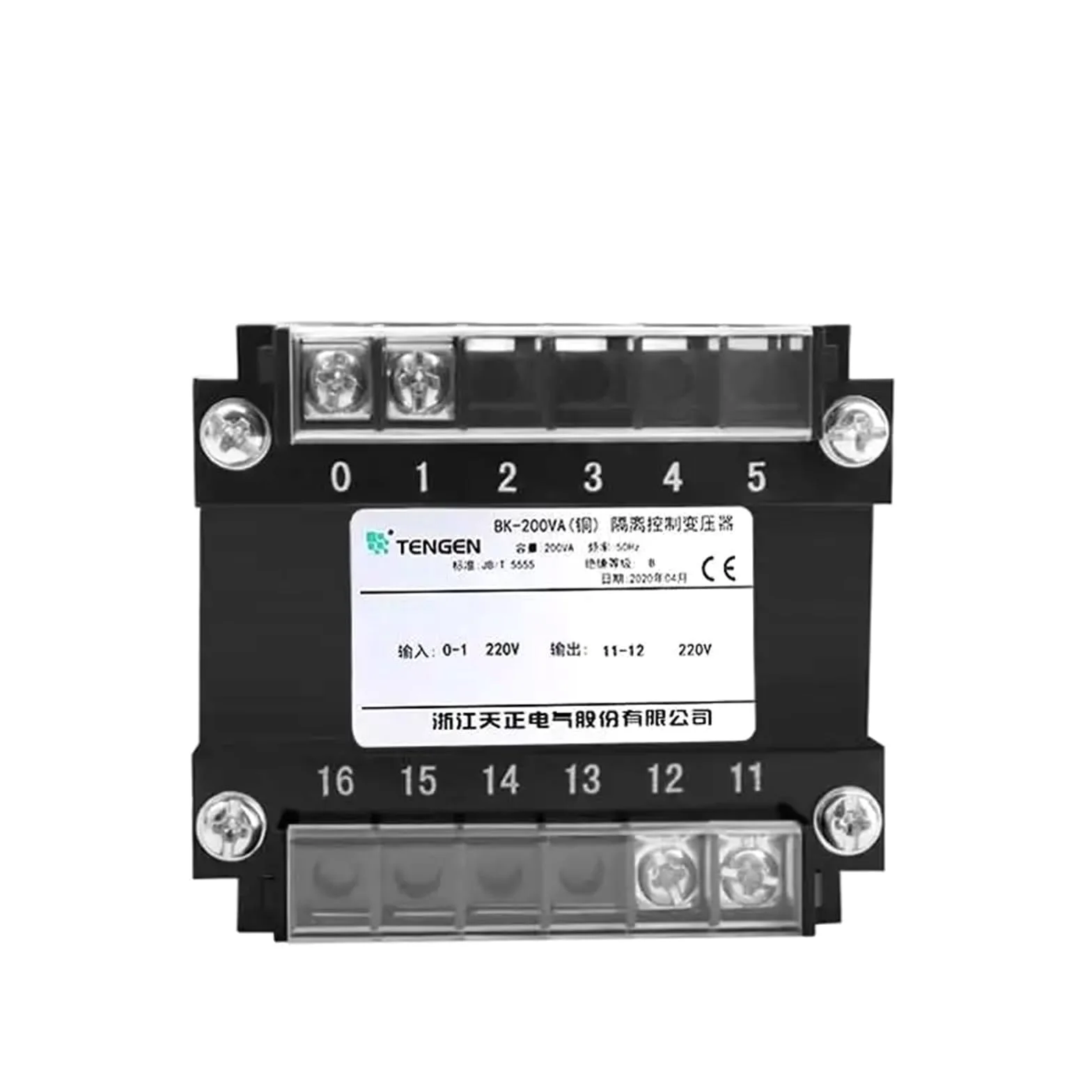 Transformador de aislamiento monofásico BK 220 V variable 220 V equipo eléctrico fuente de alimentación de aislamiento antichoque(A)