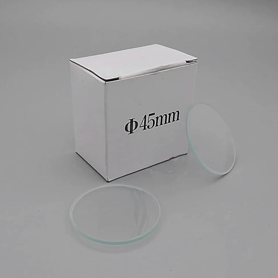 10 placas de vidrio for observación de laboratorio - Tapas transparentes for vasos de precipitados - Diámetro de 45 mm a 150 mm(60mm 10pcs)