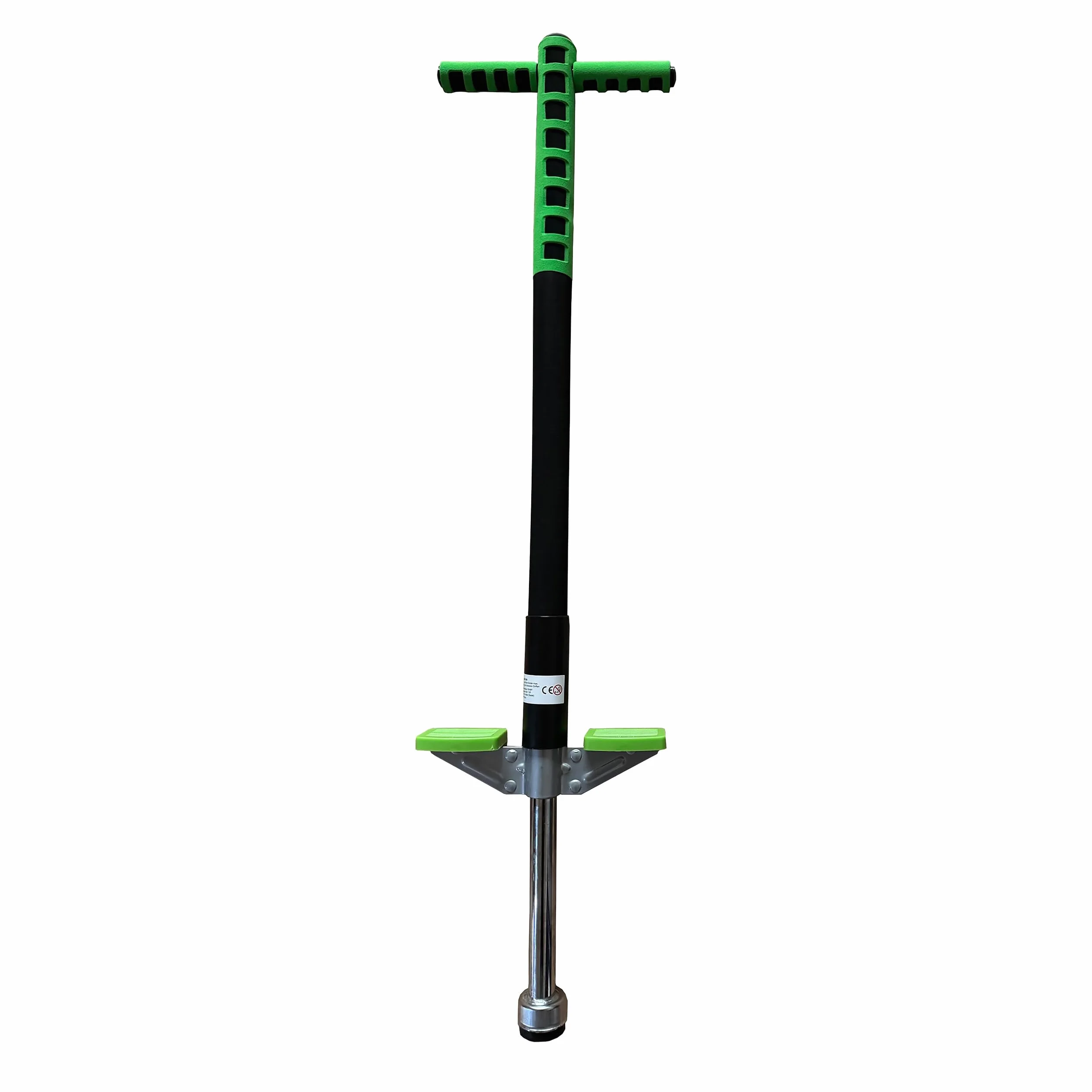 Relaxdays Pogo Stick para niños hasta 35 kg, Acolchado, Antideslizante, Acero, Azul y Verde