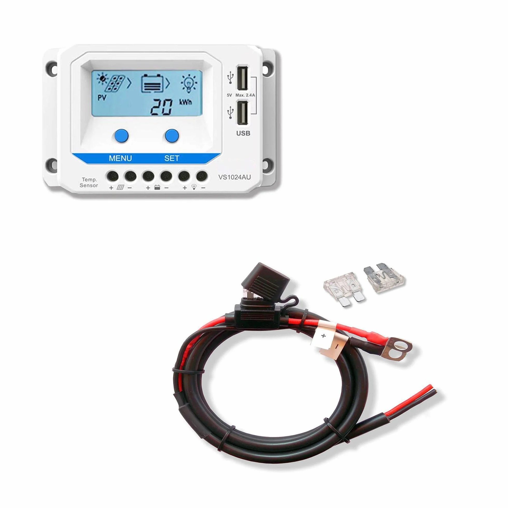Kit 100W PRO 12V panel solar placa monocristalina Tecnología PERC alta eficiencia para caravanas autocaravanas