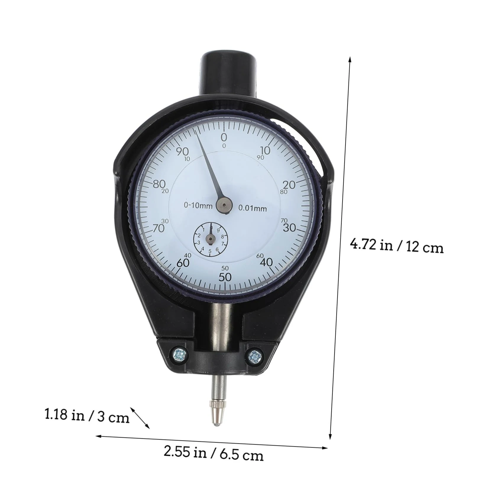 ULTECHNOVO Calibre de Orificios de Medición Manual de Precisión, 50-160mm, 0,01mm, Acero, para Reparación de Vehículos | Acero Negro, 1 Juego, Medición Manual Precisa, Uso en Reparación de Vehículos