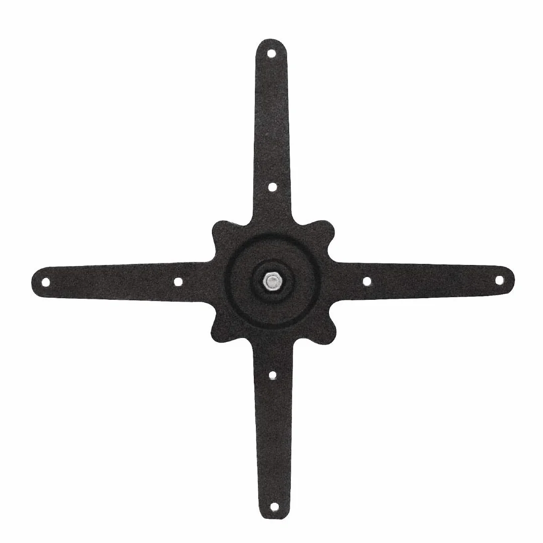 Bolero ce154 hierro fundido mesa pierna Base, negro