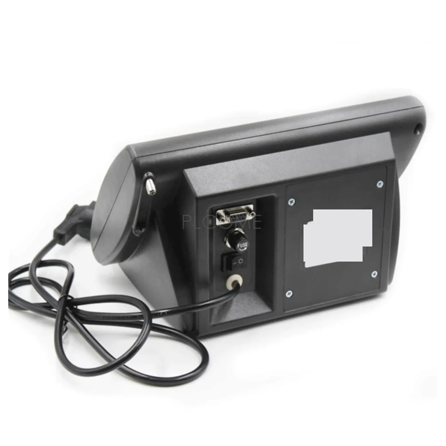 Célula de Carga, Indicador de pesaje digital recargable Celda de carga Medidor de peso Controlador de báscula de plataforma Loadómetro Panel de pantalla LED(RS232 5m cable)