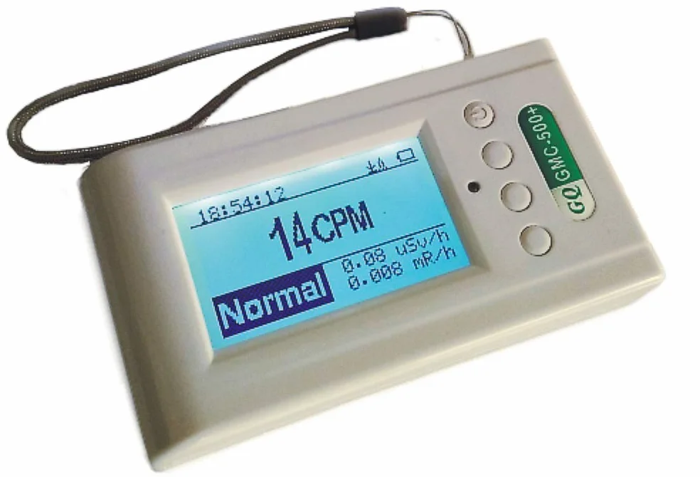 GQ GMC-500+ Plus - Detector contador Geiger de radiación nuclear, para rayos X, beta y gamma
