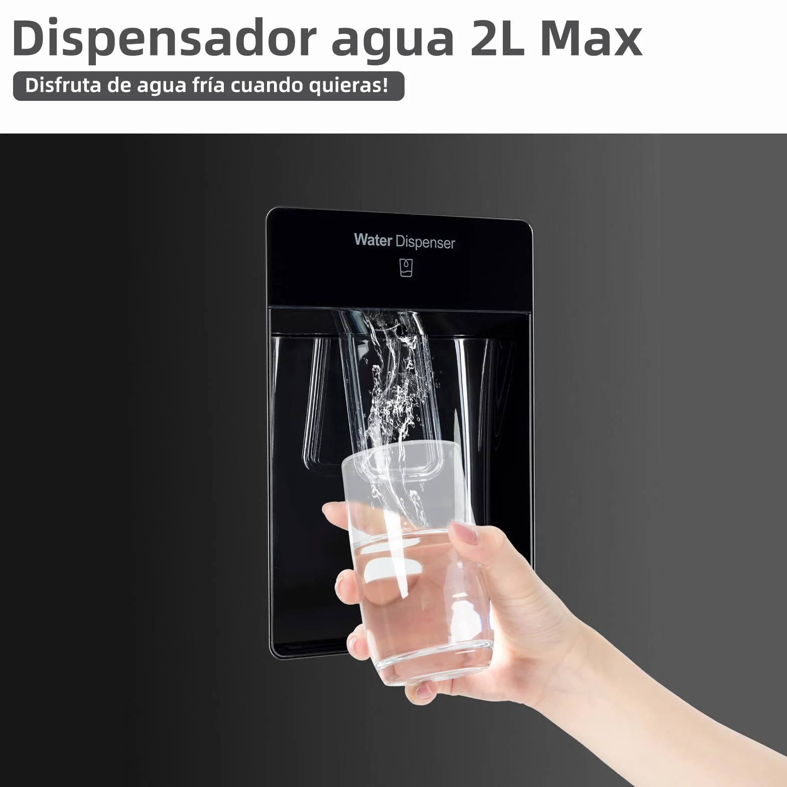 CHiQ FBM228NE4DE No Frost Combi Refrigerator 231 L, flujo de aire múltiple, dispensador de agua, 170 cm