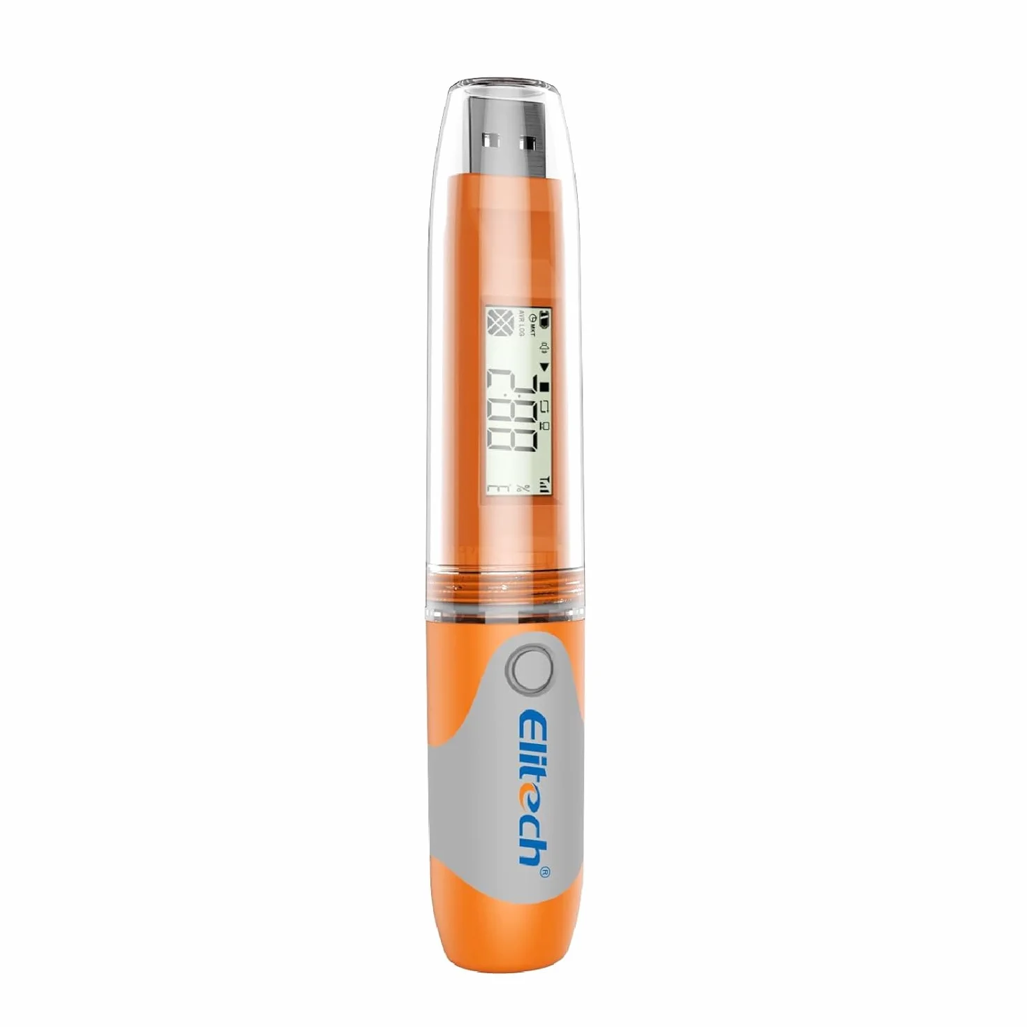 Elitech RC-51 PDF, registrador de datos de temperatura USB, grabador reutilizable, estilo de bolígrafo, 32000 puntos de registro