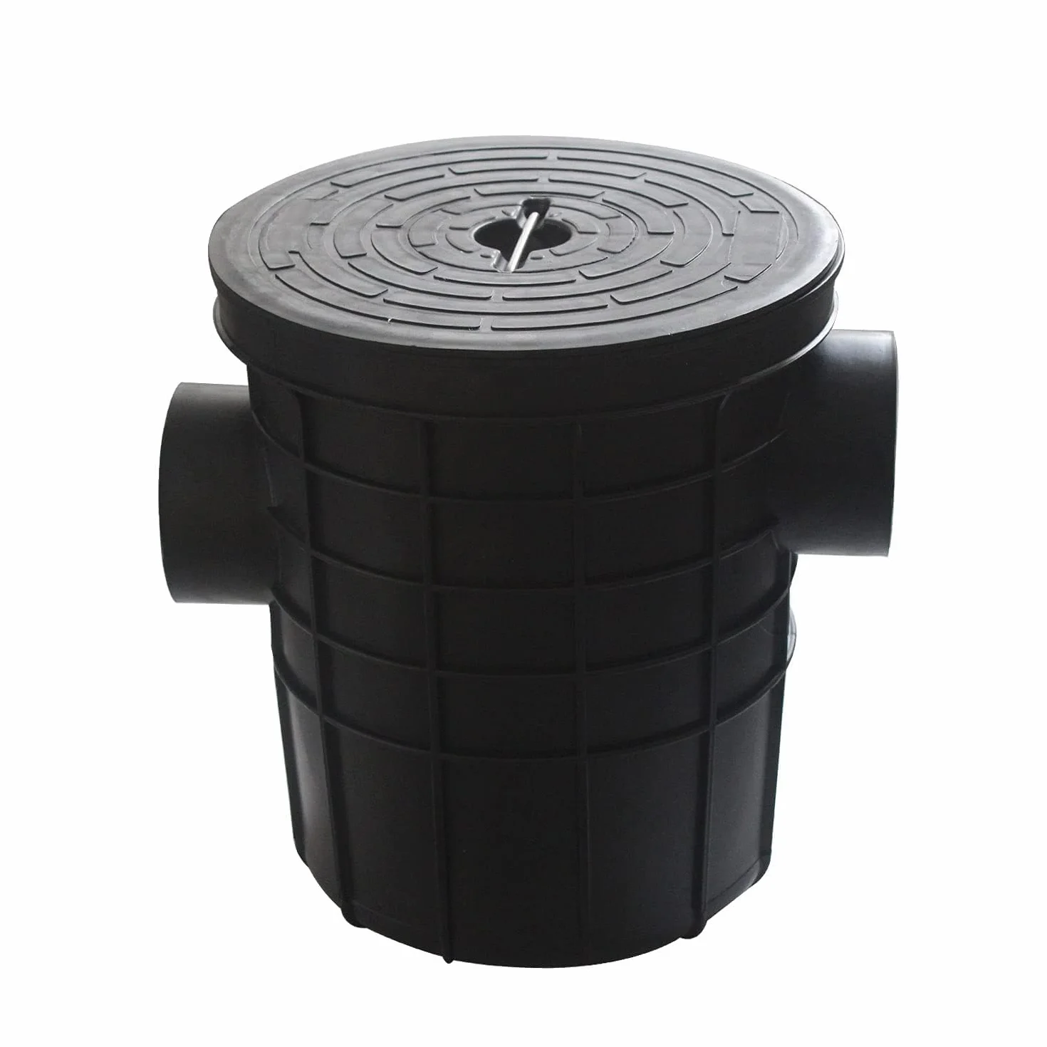 Trampa grasa subterraneo HDPE separador de grasas cocina fregadero para restaurantes o gastronomía (ID315mm - Salida OD110mm)