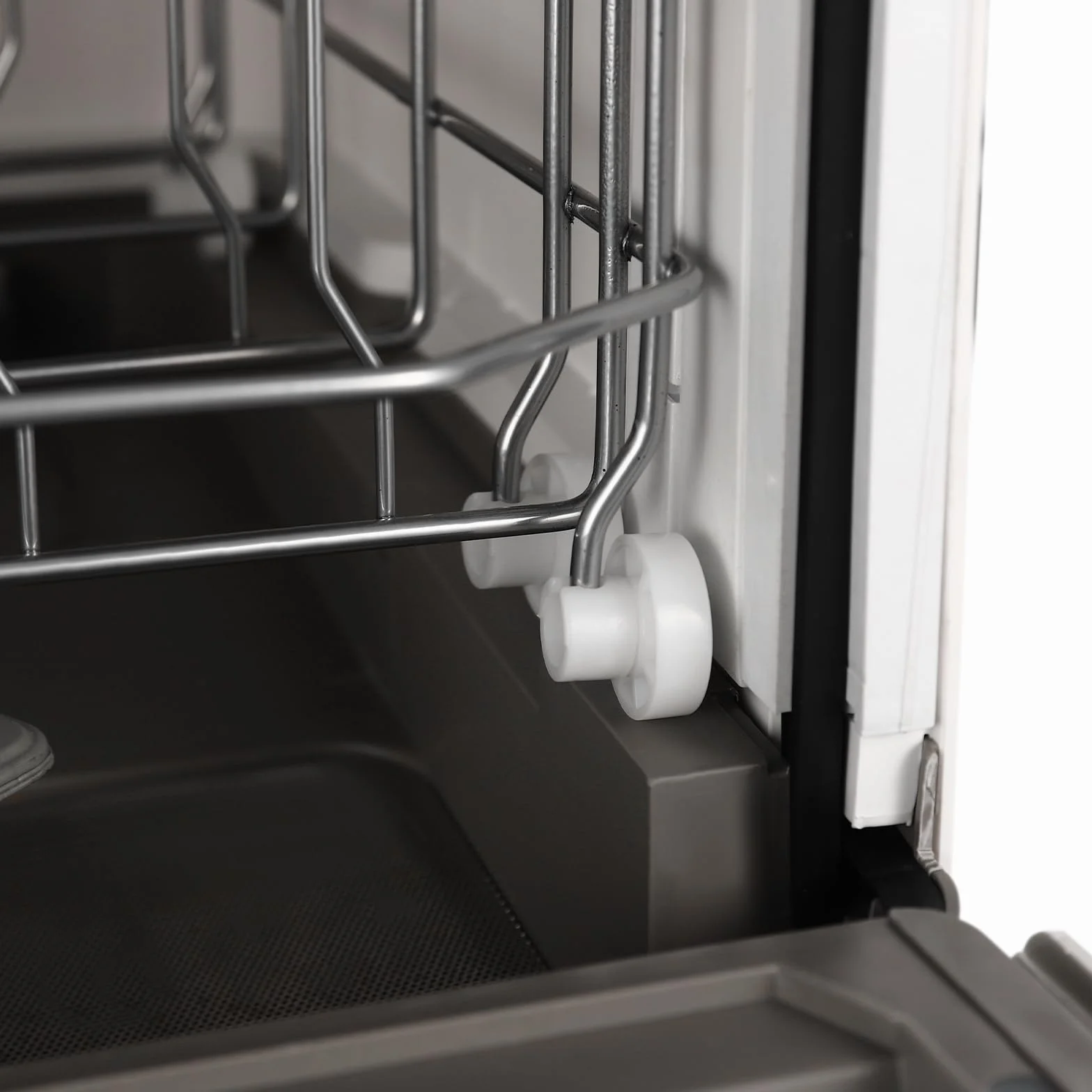 Mini lavavajillas portátil 800 W PP ABS 360° giratorio 4 modos limpieza UV alta temperatura
