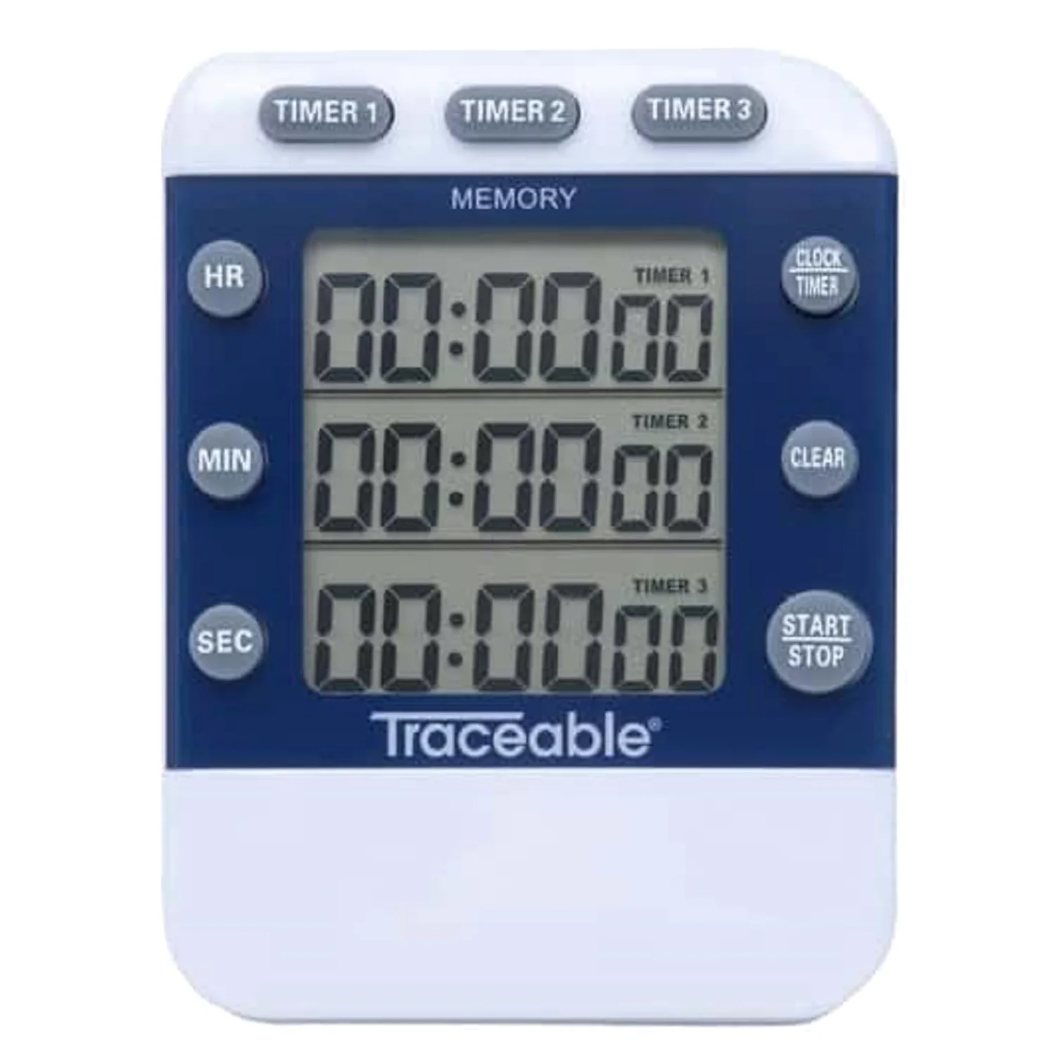 cole-parmer triple-display three-channel temporizador digital