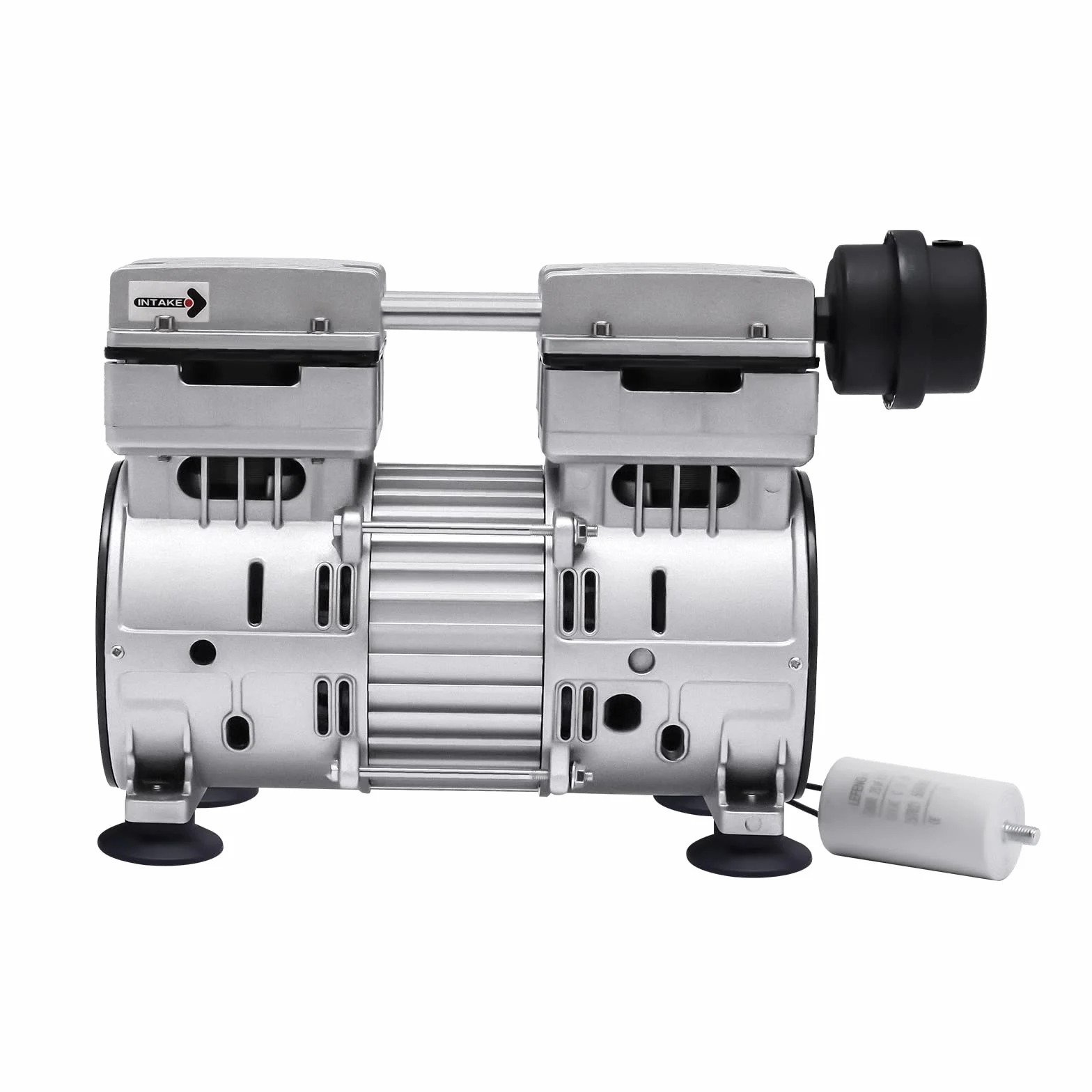 Bomba de vacío libre de aceite Bomba de vacío de laboratorio industrial Motor de cobre puro Bajo ruido con protección contra sobrecalentamiento 1440 rpm se puede utilizar para experimentos de