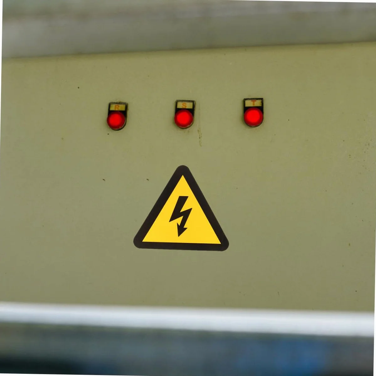Pegatinas de Precaución Descargas Eléctricas Papel Resistente Superficie Lisa 25 Hojas