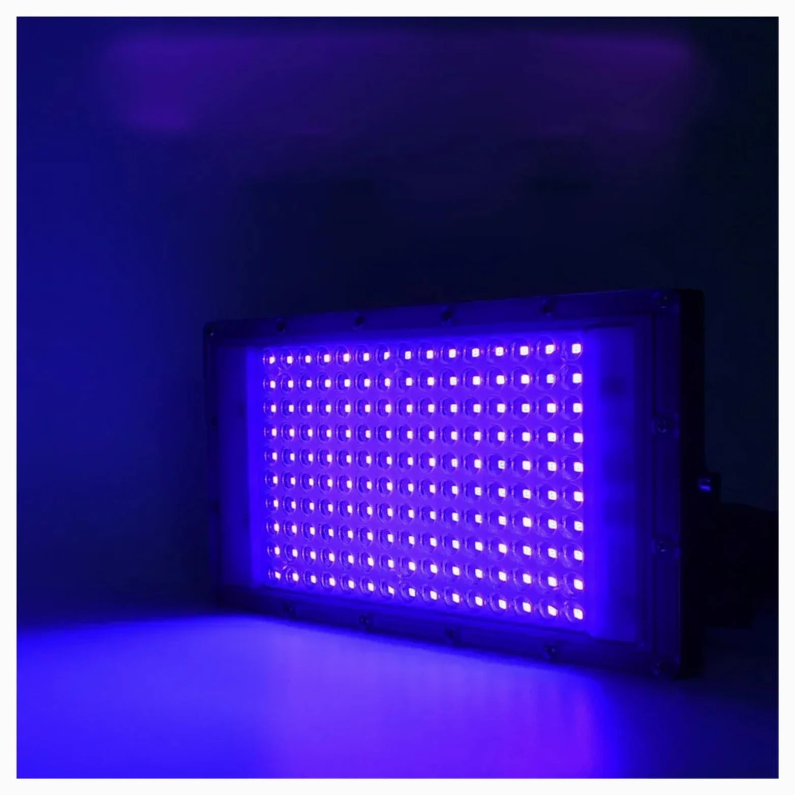 Lámpara de curado UV LED 365nm 395nm 100W 300W luz púrpura detección fluorescente