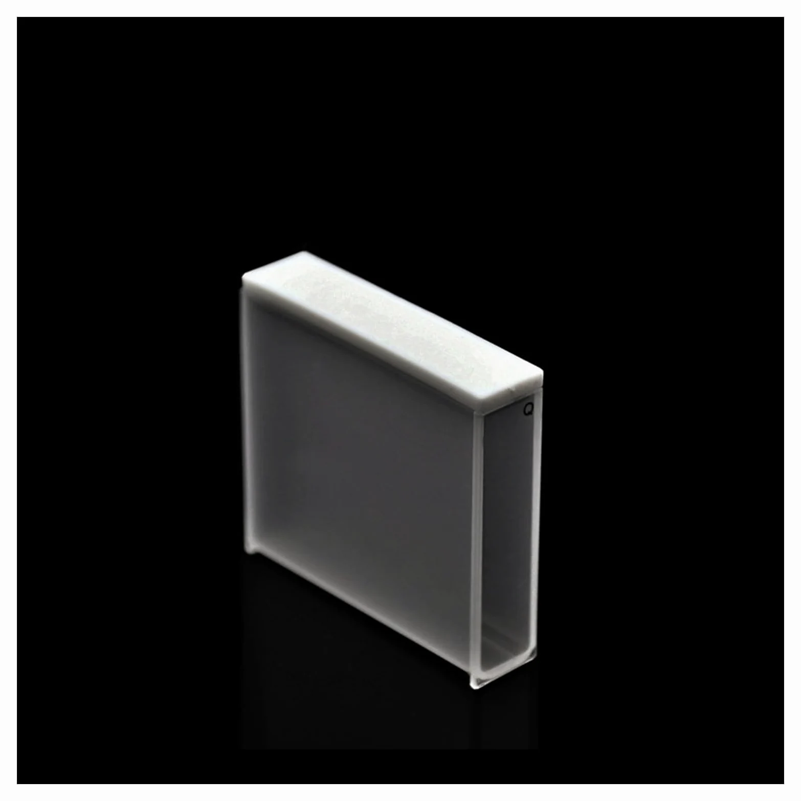 Laboratorio de óptica científica, Celdas de absorción de cuarzo de 40 mm, cubeta de cuarzo de 14 ml for espectrofotómetro, resistentes a ácidos y álcalis, paquete de 2