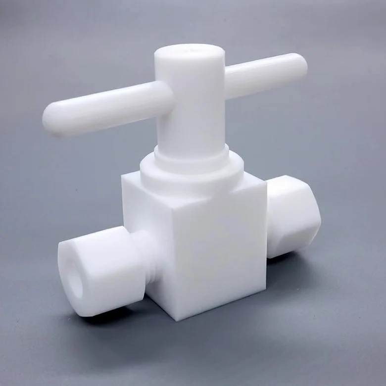 Válvula de bola con virola de PTFE, válvula de globo de alta temperatura for aceite, agua, Gases, 1 unidad(2-Way D19.05mm 3/4")