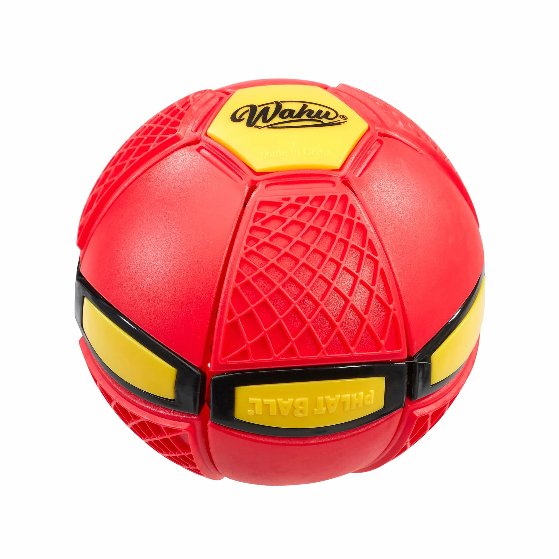 Wahu PHLAT BALL Junior Mini Frisbee Transformable en Balón 10,2 cm Balón 15,2 cm Frisbee Juguetes de Exterior para Niños