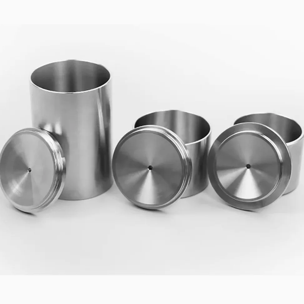 Equipos y suministros de laboratorio Picnómetro de copa densidad acero inoxidable 37 ml, 50 y 100