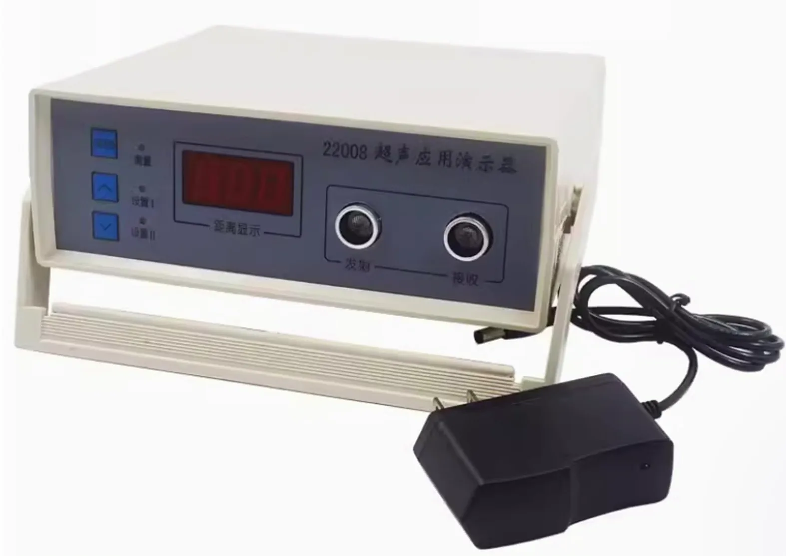 Demostrador De Aplicaciones Ultrasónicas Instrumento De Medición De Distancia Ultrasónica Un Instrumento For Realizar Mediciones De Distancia Ultrasónicas, Control Del Nivel De Agua, Alarma