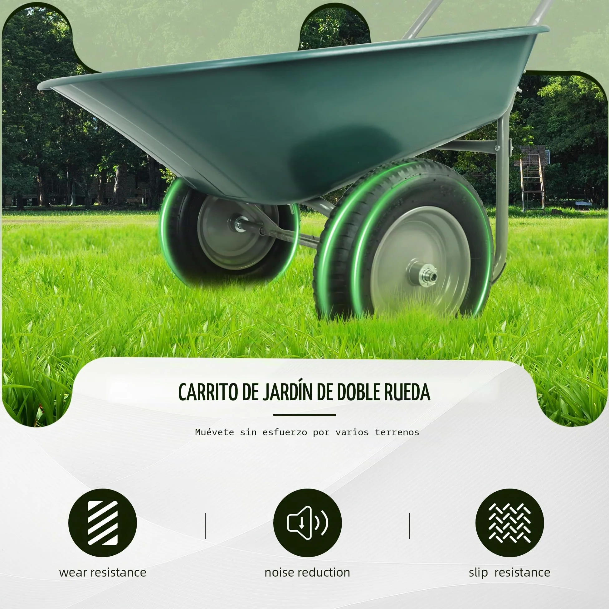 Elevon Carretilla Utilidad de Dos Ruedas con Soporte Integrado