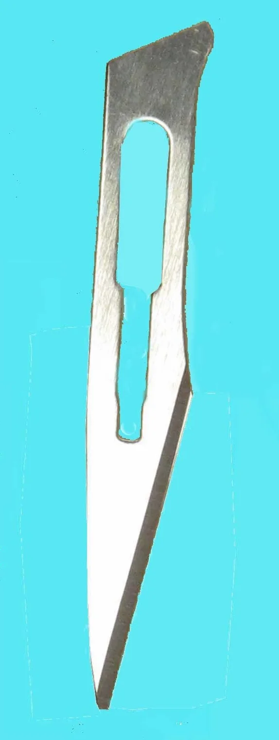 Pluma desechable cuchillas de quirúrgico estéril, 100/BX