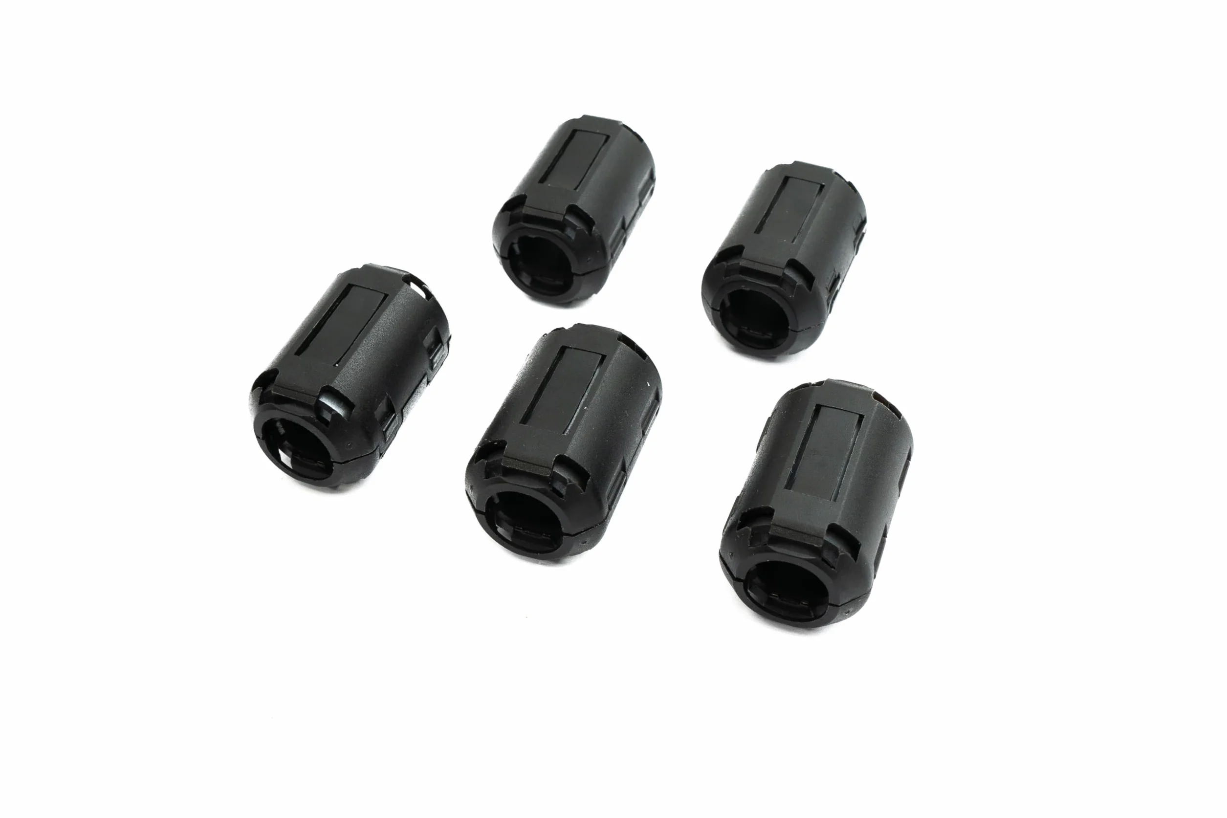 Núcleo de Ferrita 13 mm Dividido, Anillo de Ferrita para Cables, 5 Unidades