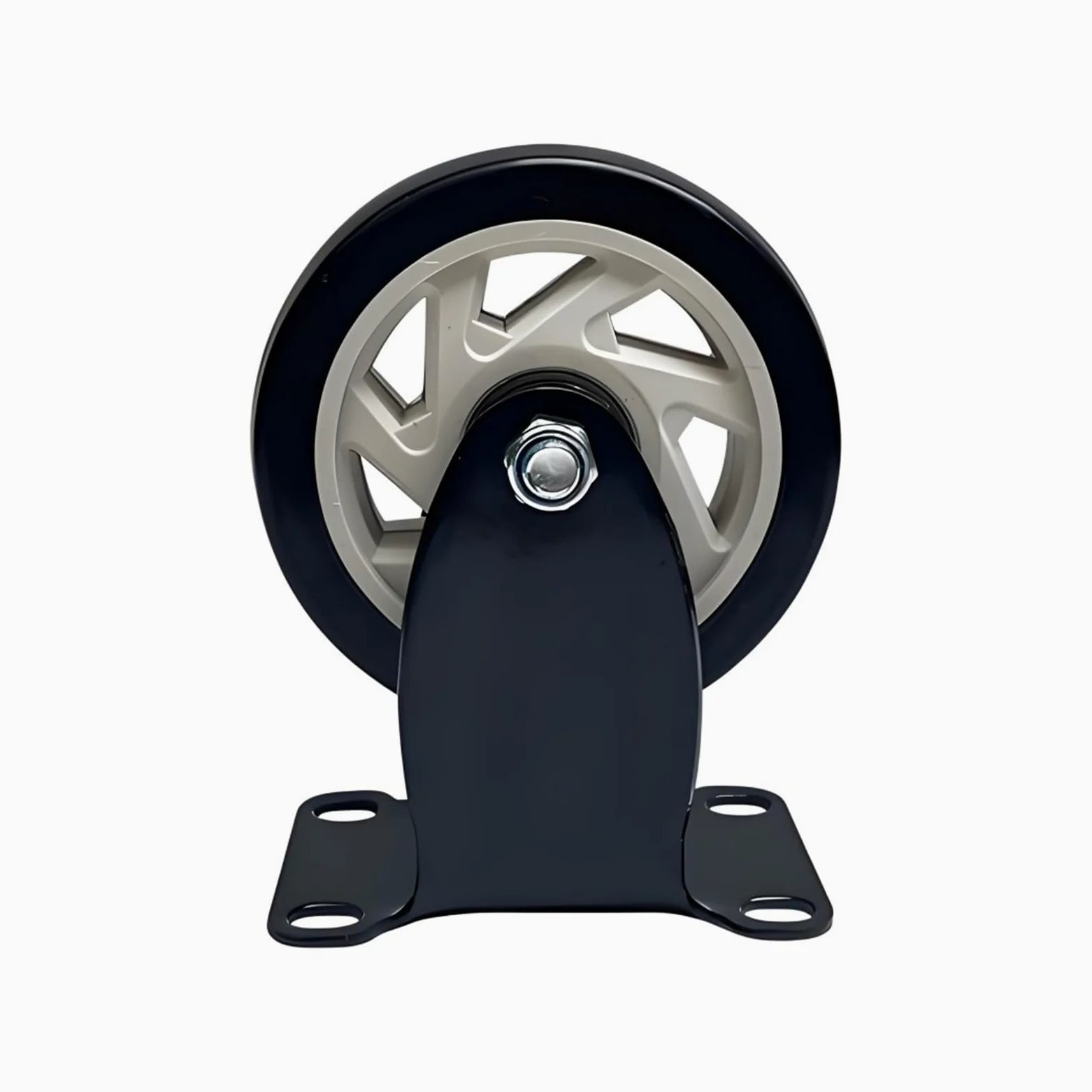 Ruedas direccionales 1,5 2 3 4 5 pulgadas | Pie de apoyo universal for carros con rodamiento suave(5inch caster)