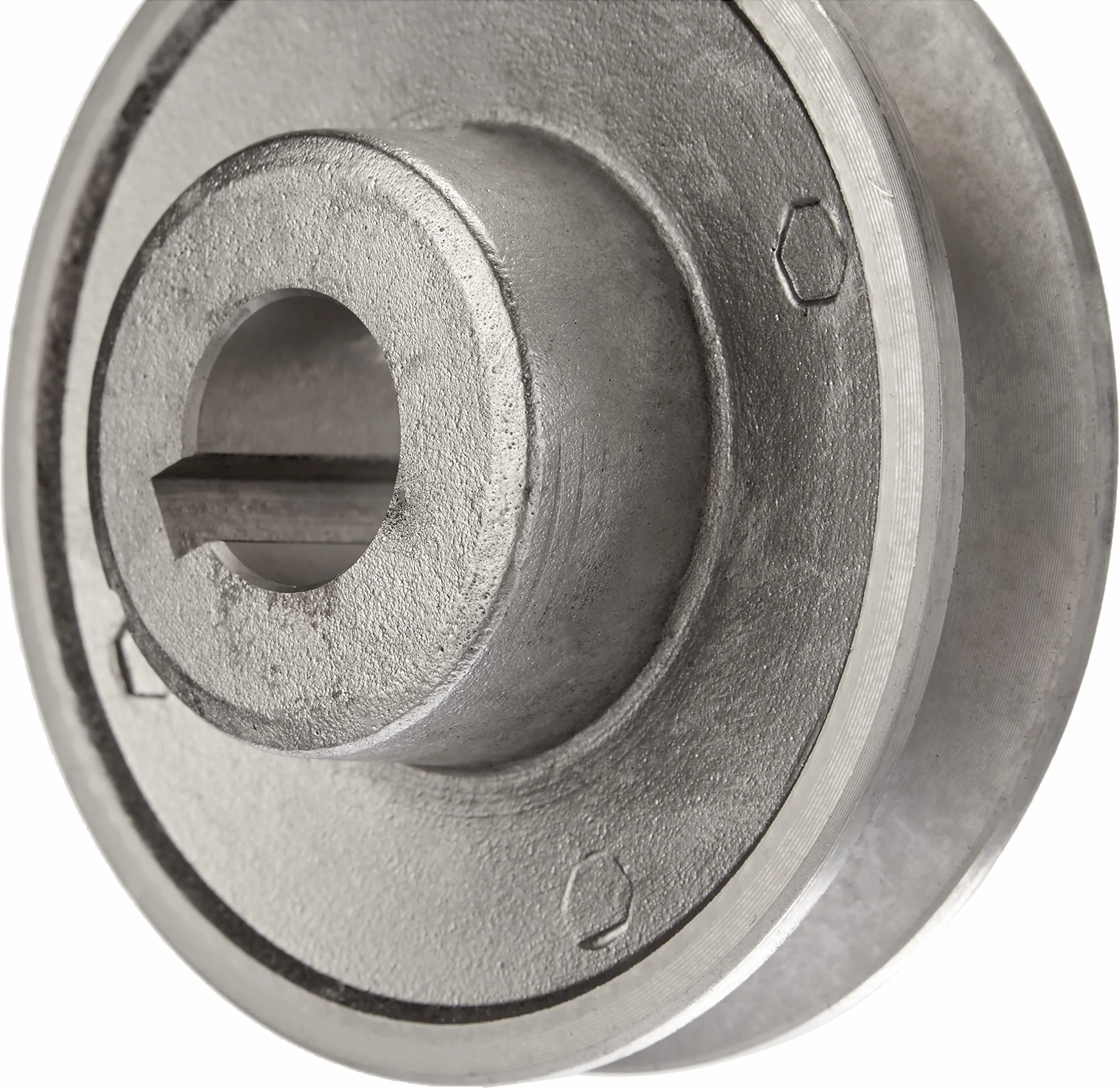 Ribitech 1639-0 polea aluminio diámetro 80 mm