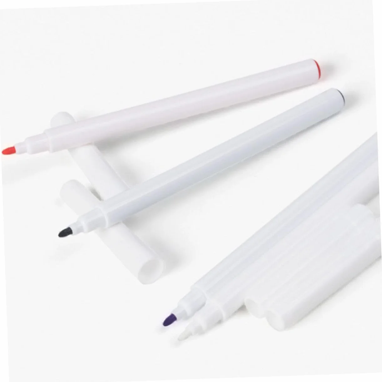 Rotuladores Profesionales para Tatuar 4 Pcs Cabezal Simple de Plástico Blanco